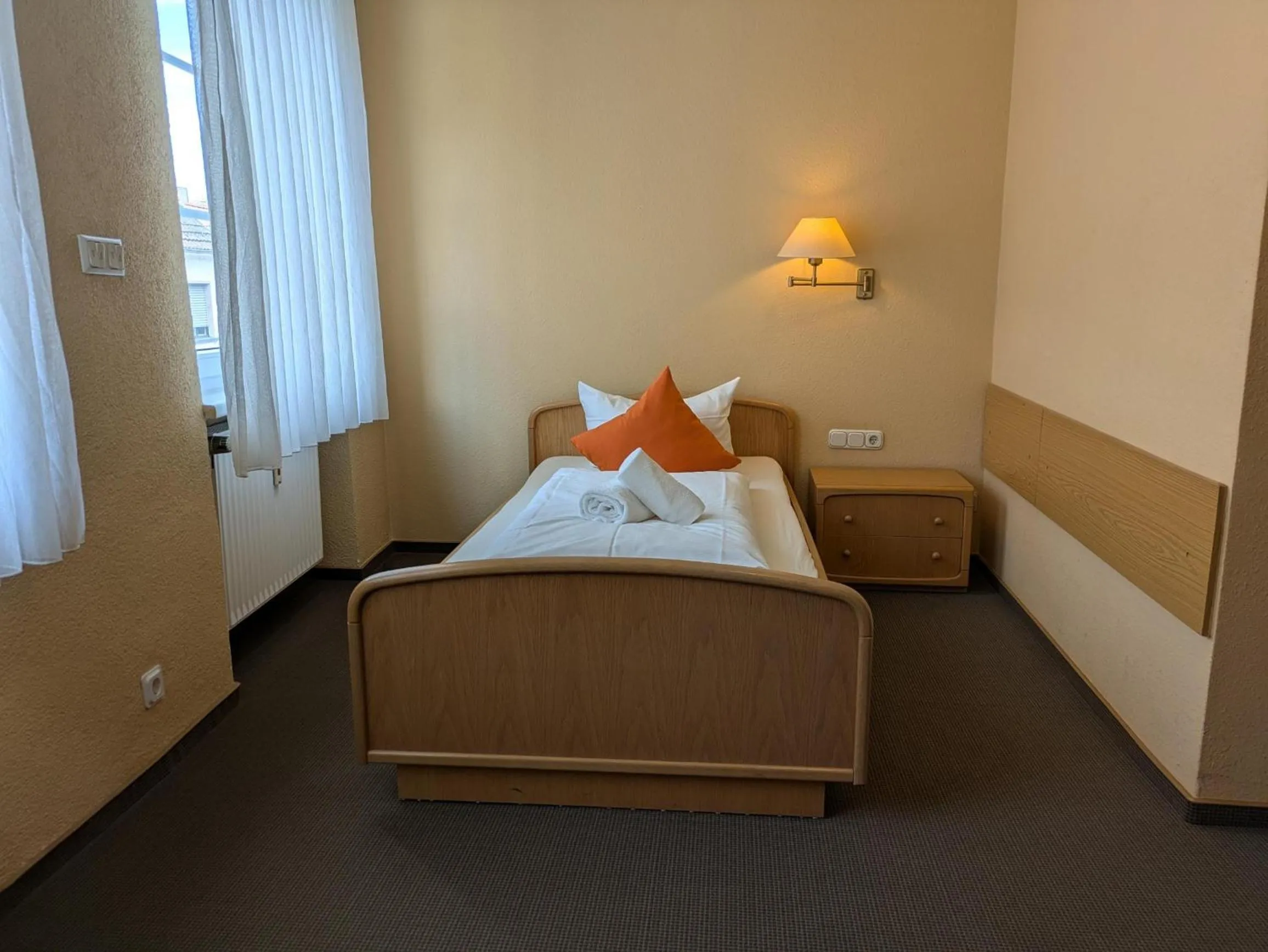 Bed in Hotel Walzwerk