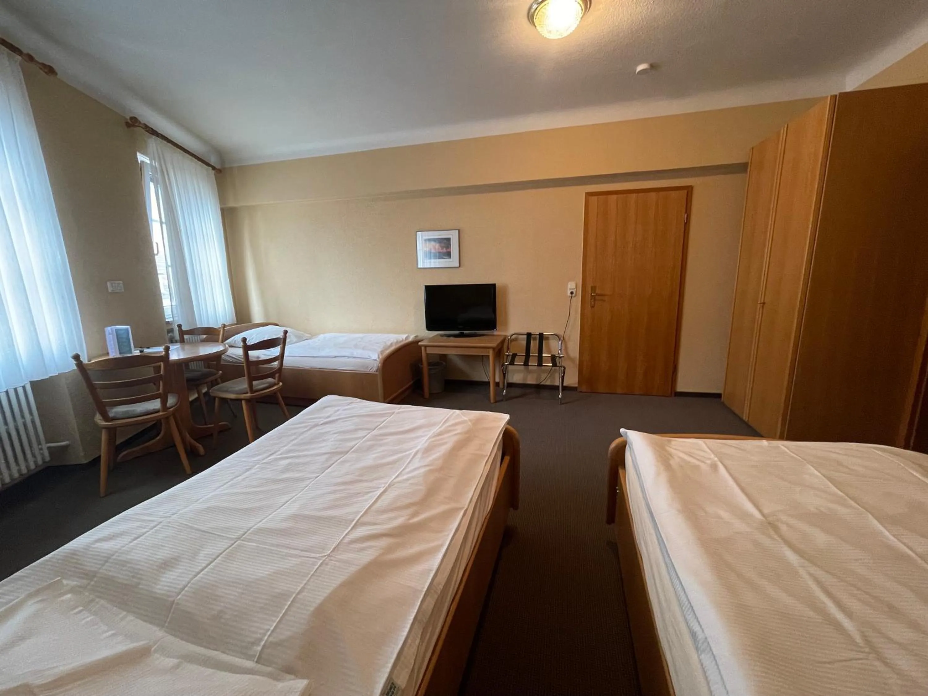 Photo of the whole room, Bed in Hotel Meilchen