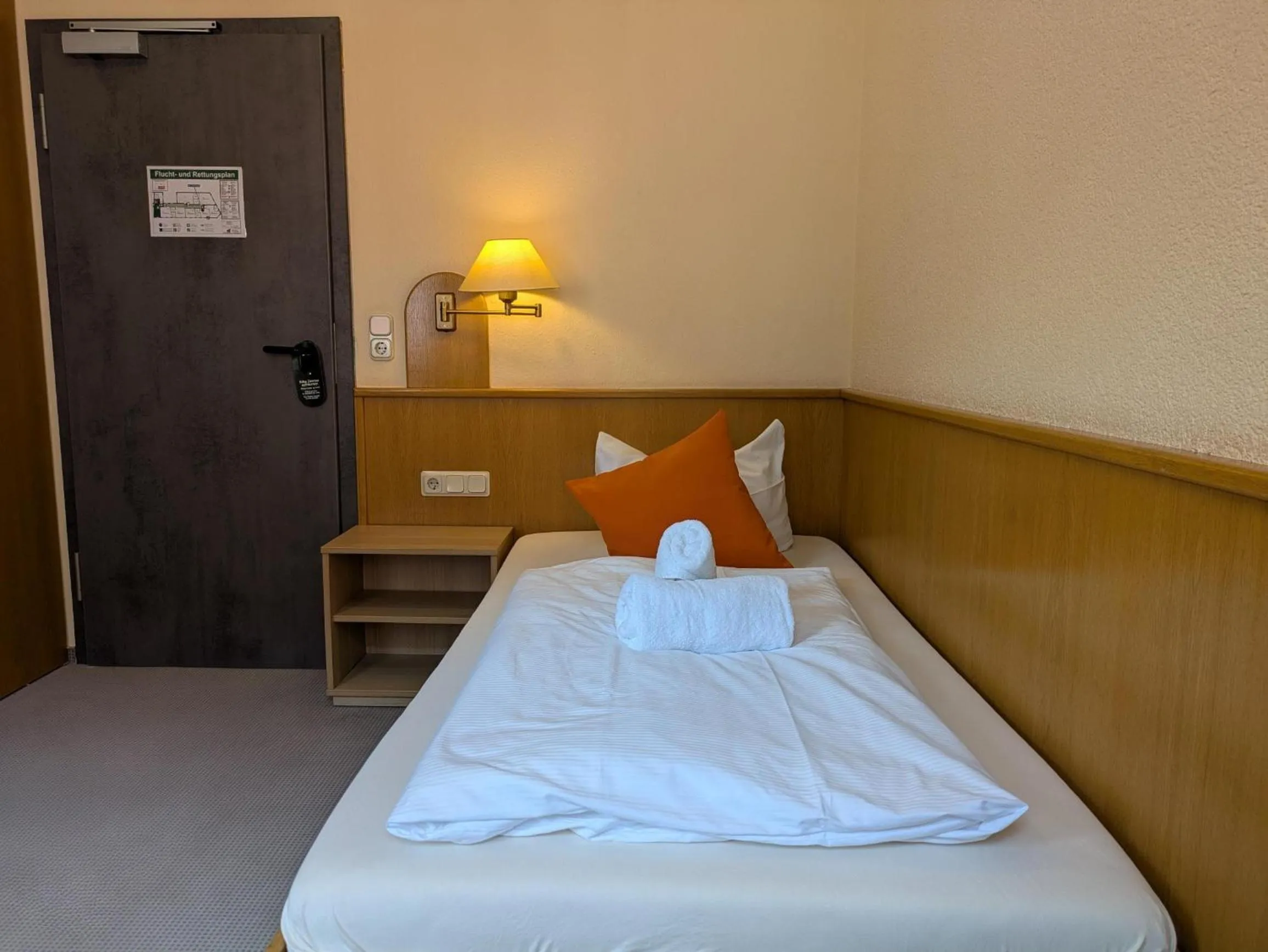 Bed in Hotel Walzwerk