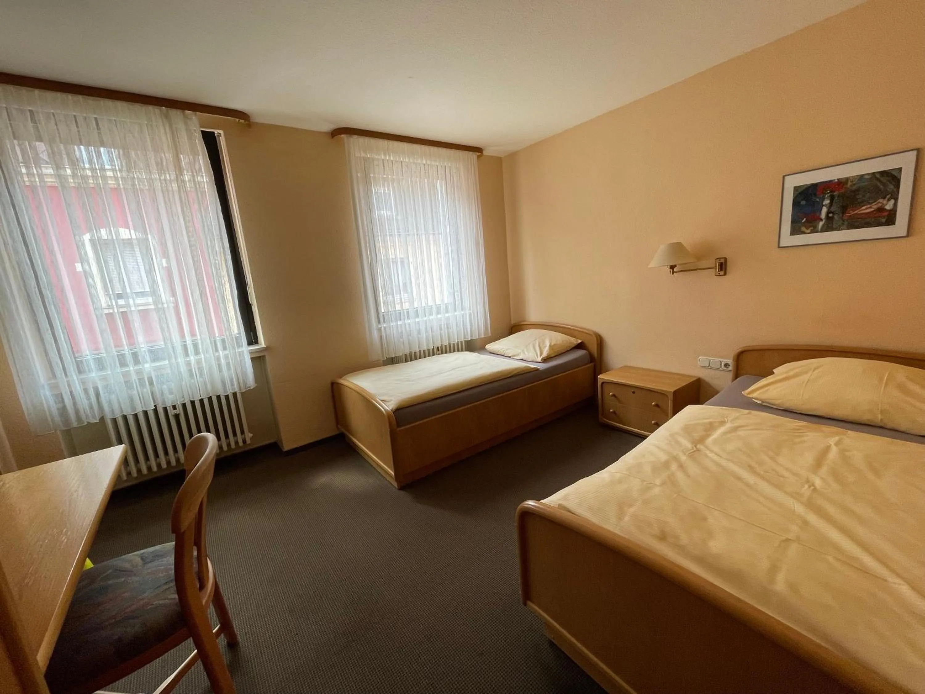 Bed in Hotel Meilchen