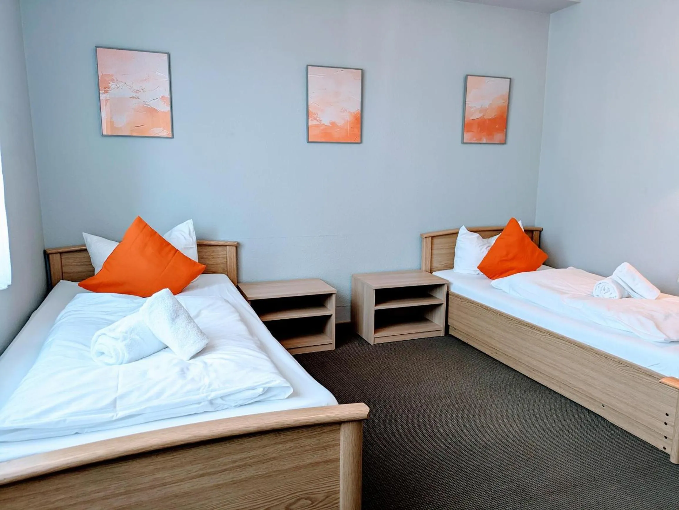 Bed in Hotel Walzwerk