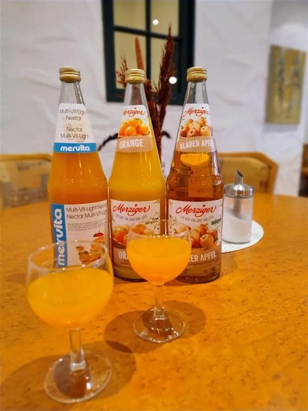 Food and drinks in Hotel Meilchen