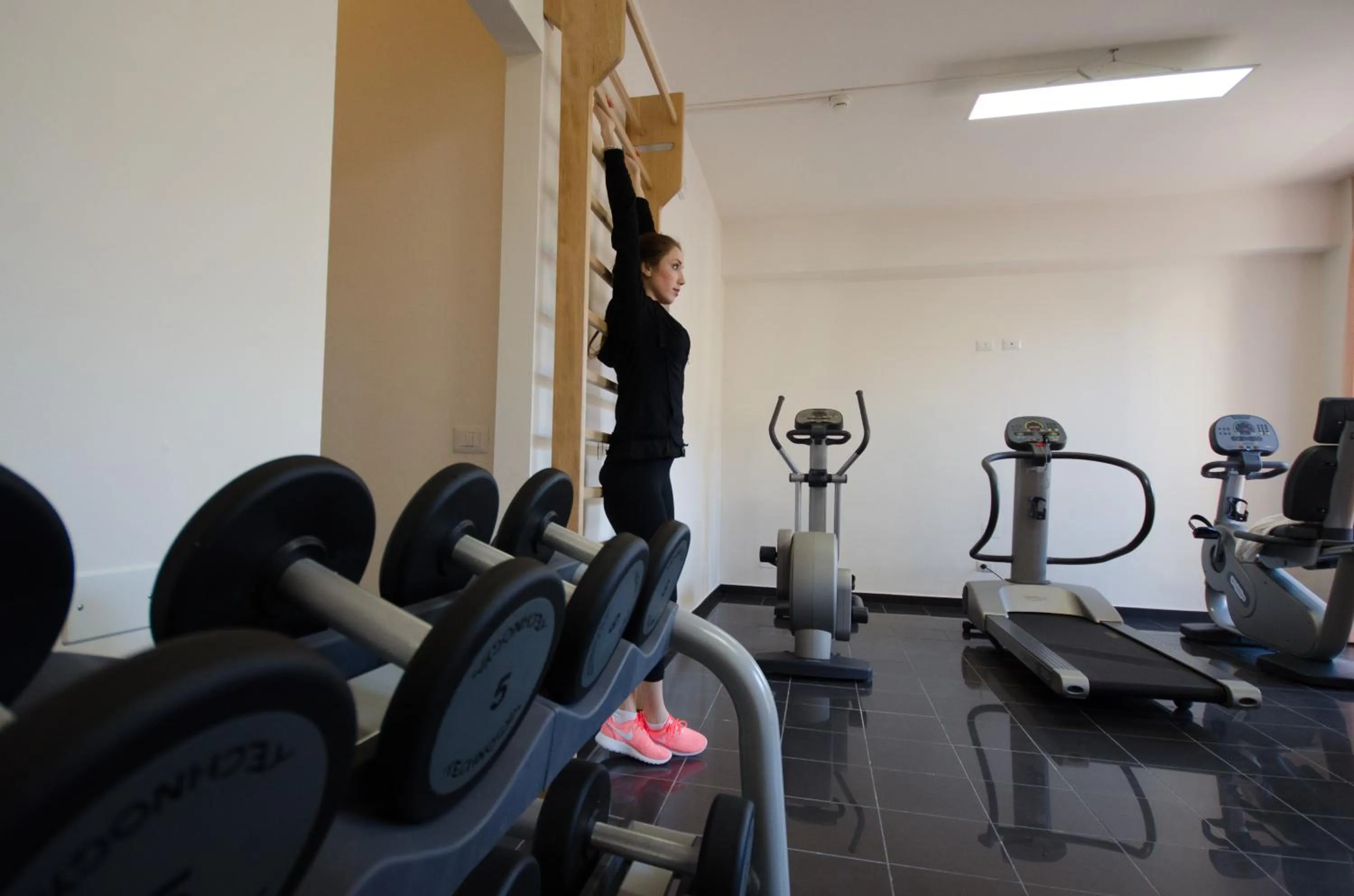 Fitness centre/facilities in Grand Hotel Tamerici & Principe