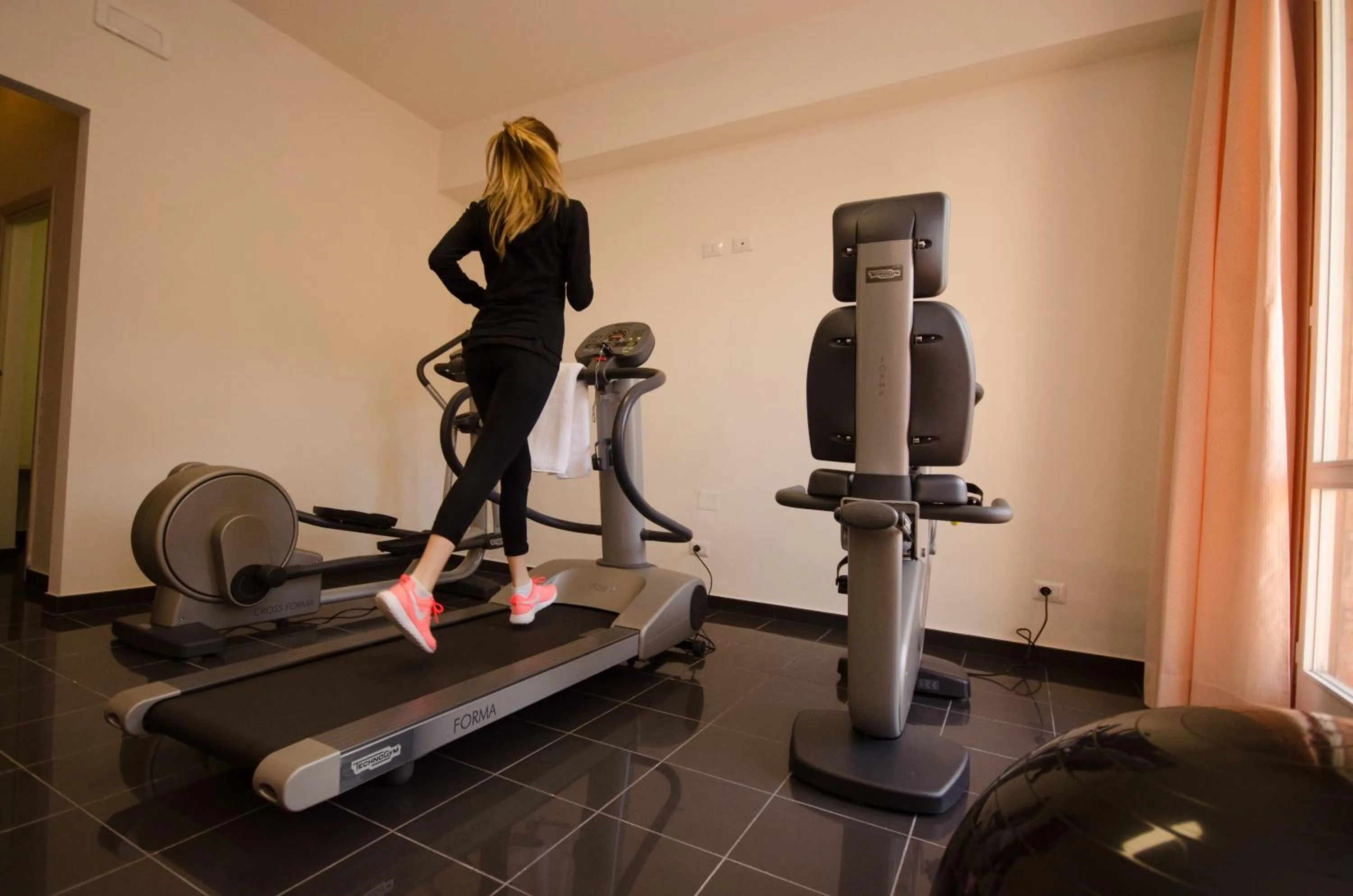Fitness centre/facilities in Grand Hotel Tamerici & Principe