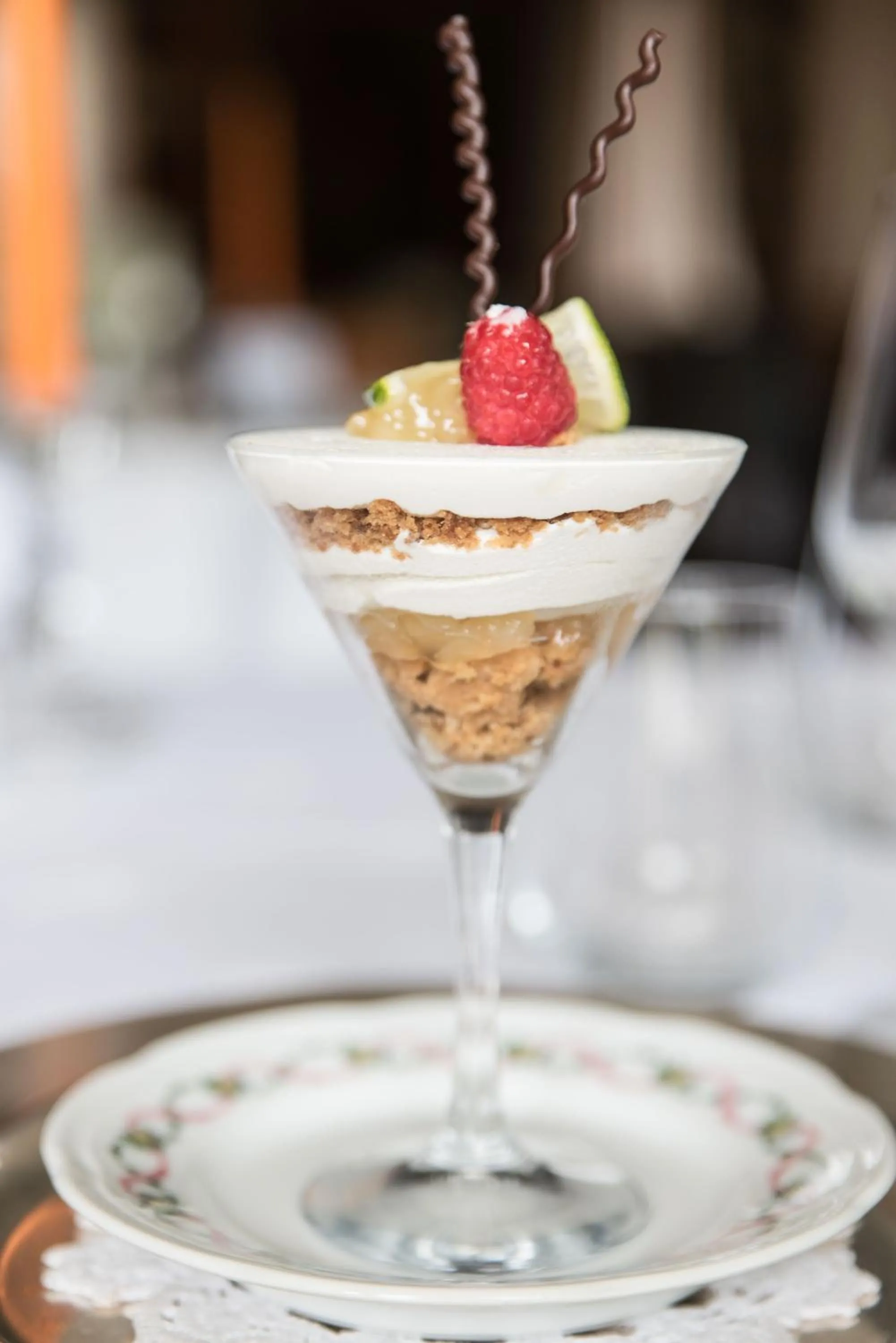 Food close-up in Grand Hotel Tamerici & Principe