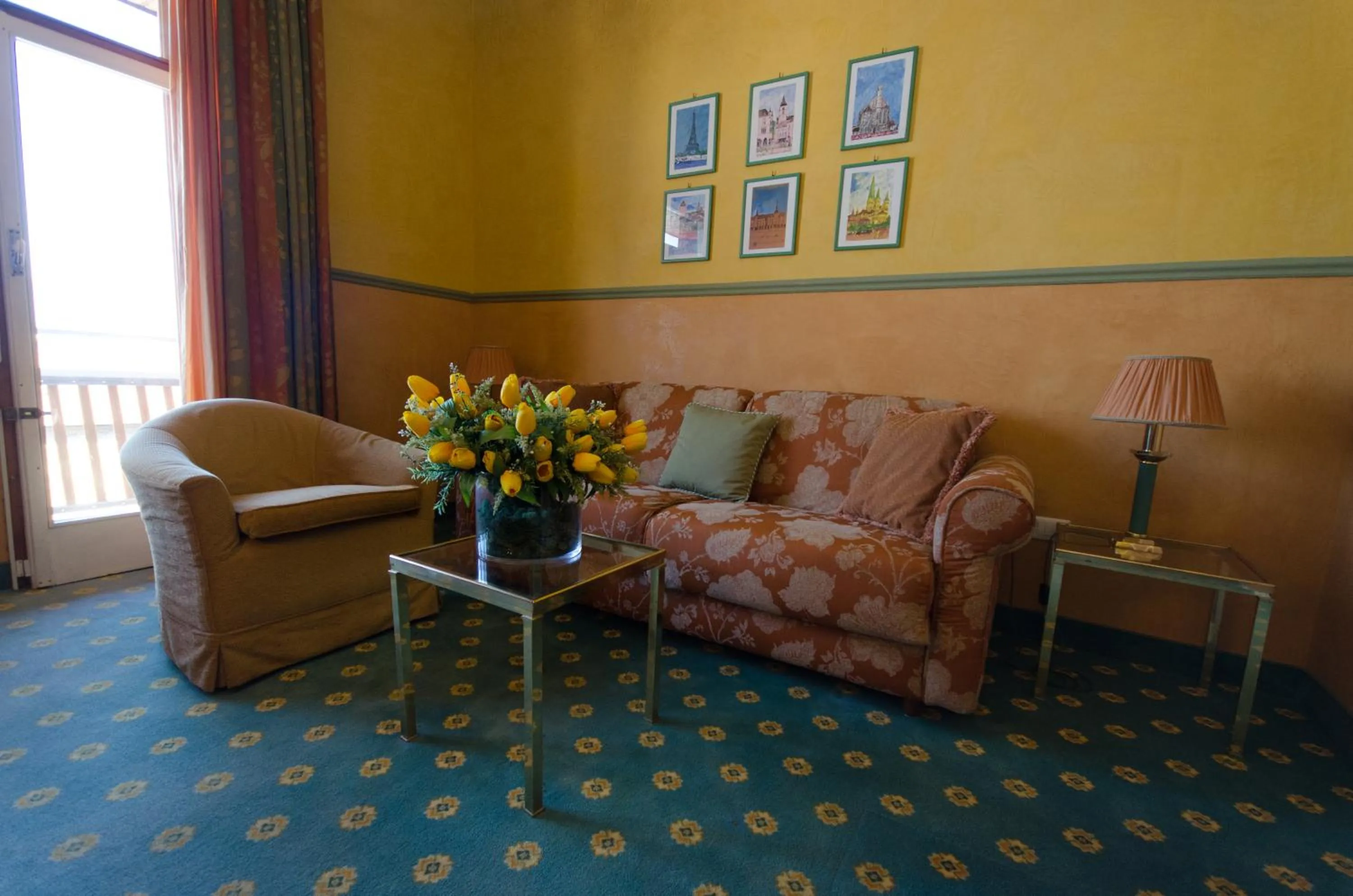 Living room in Grand Hotel Tamerici & Principe