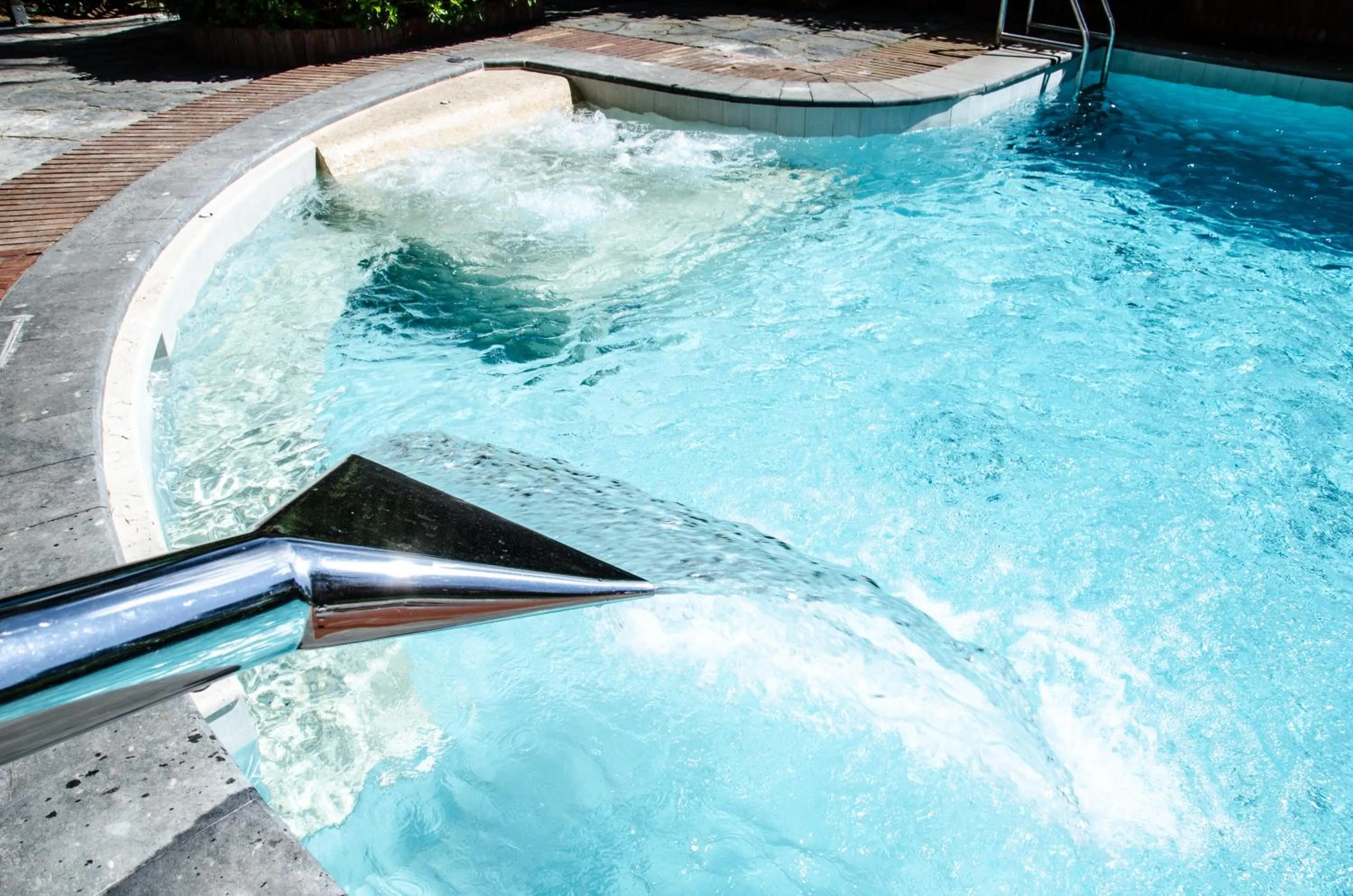 Swimming pool in Grand Hotel Tamerici & Principe