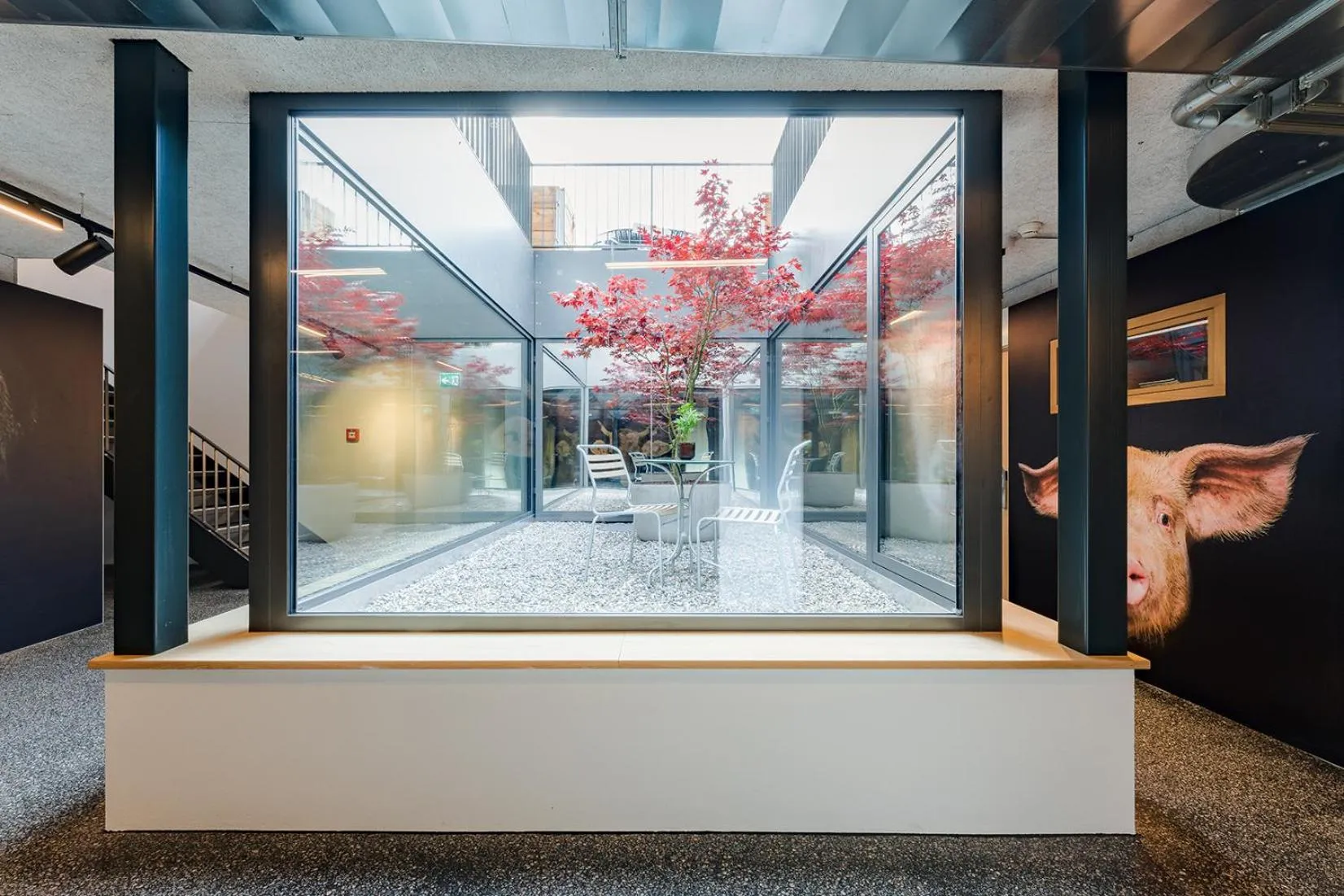 Patio in Gasthaus Hof