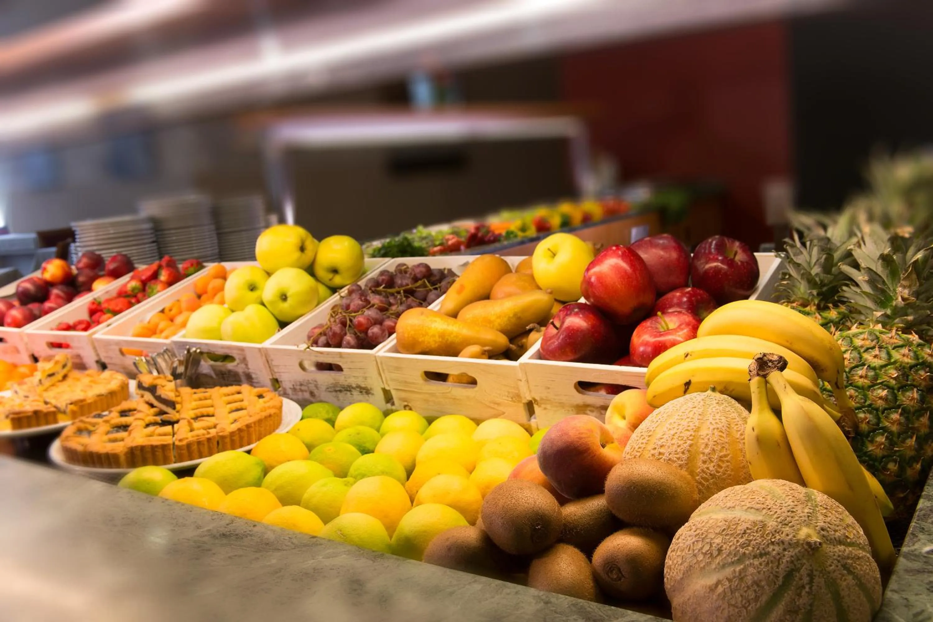 Buffet breakfast in Hotel Parma & Congressi