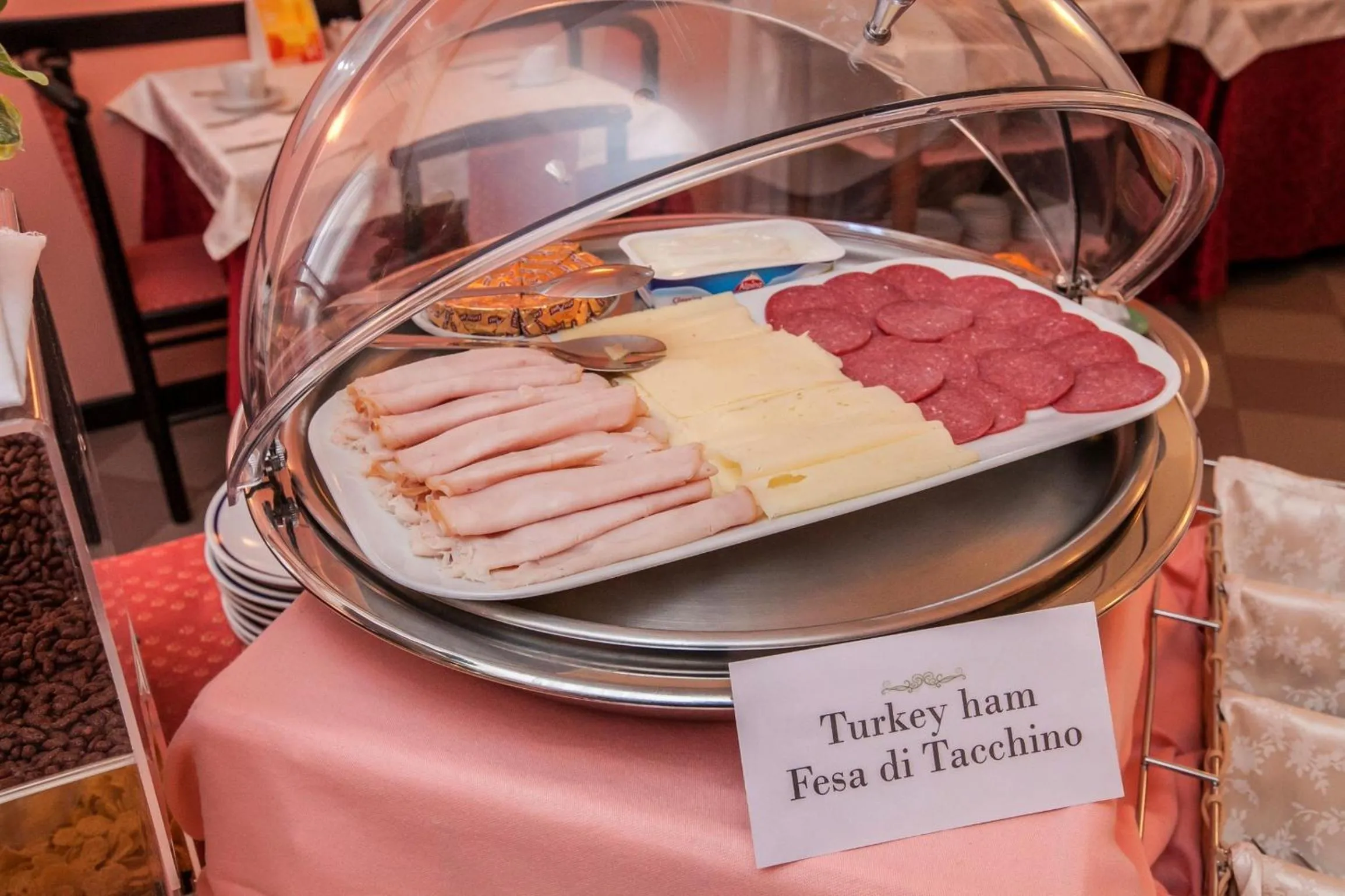 Food close-up in Hotel Kappa