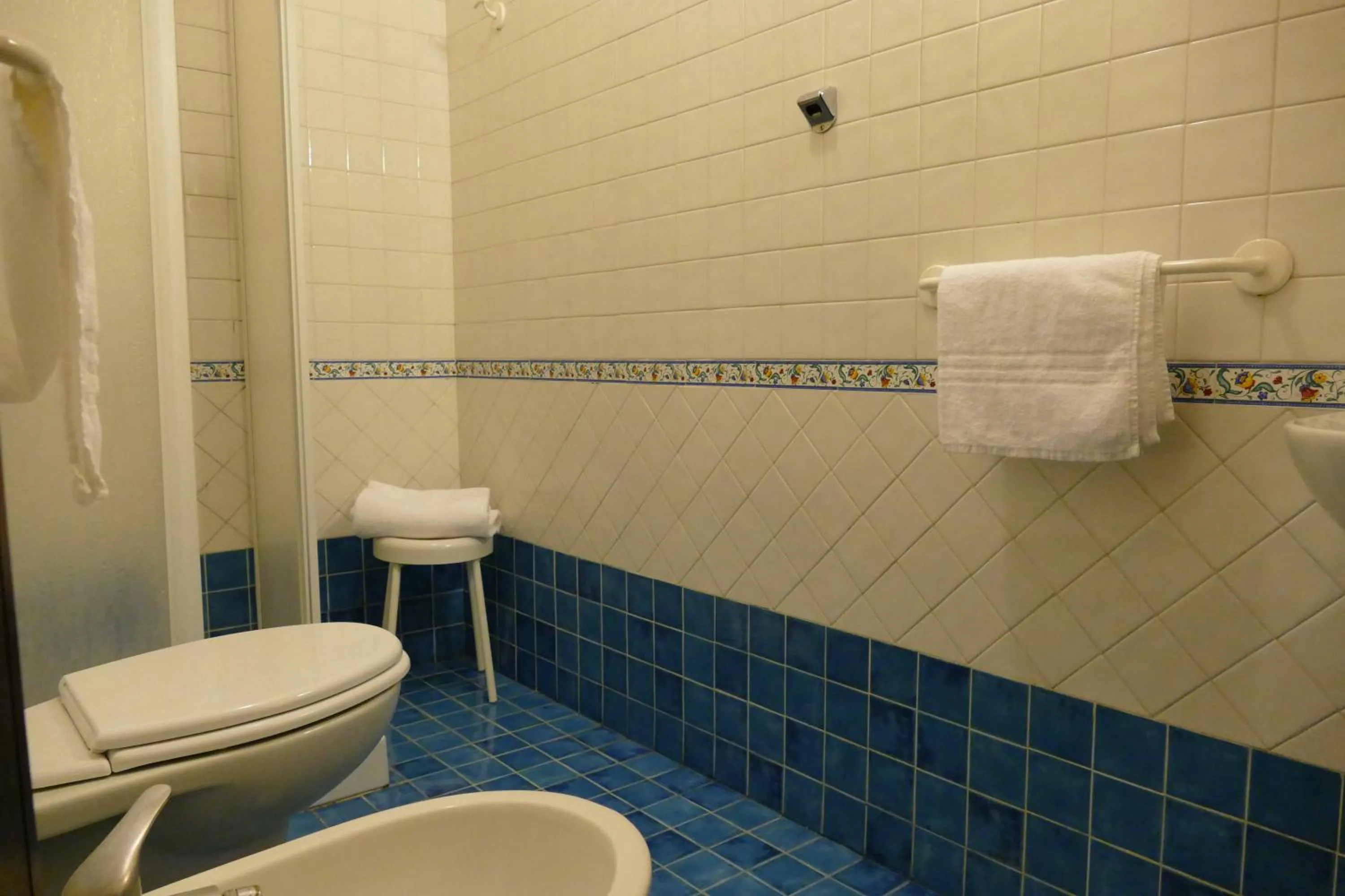 Bathroom in Hotel Nuovo Rebecchino