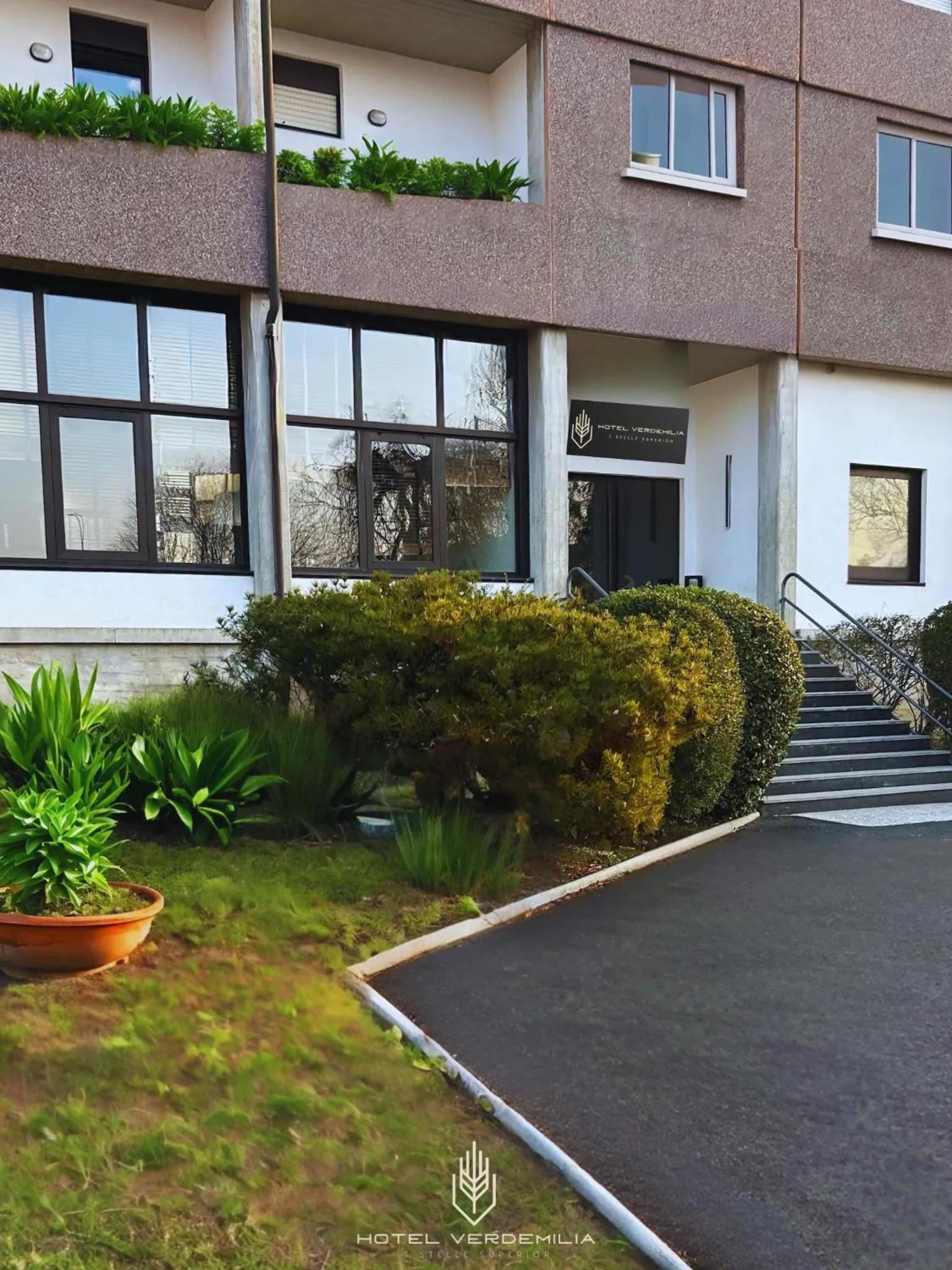 Garden view in Verdemilia Hotel