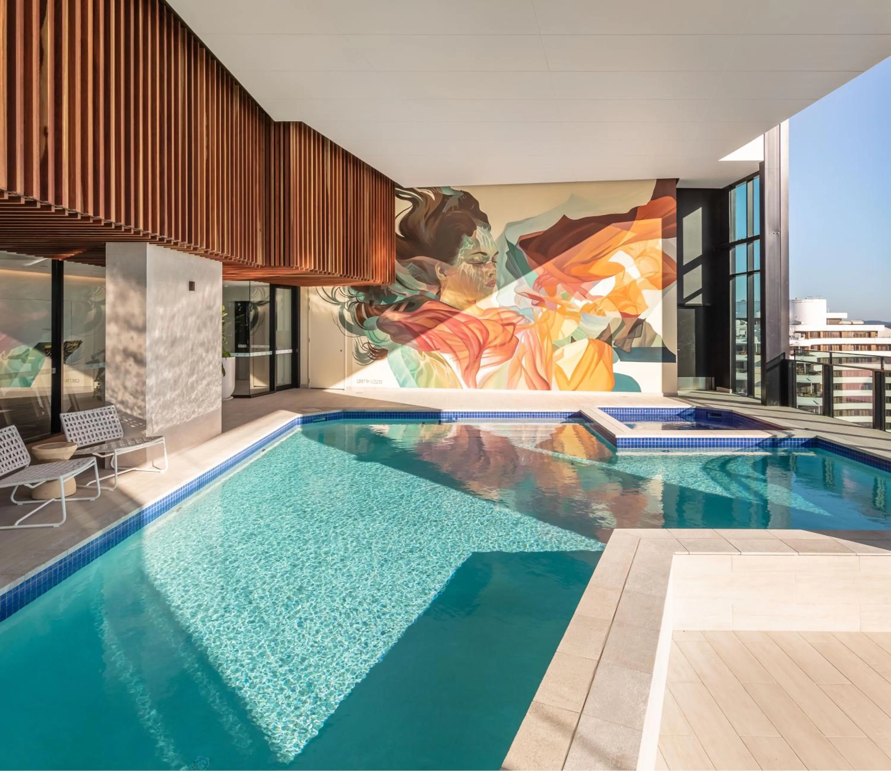 Swimming pool in The Star Residences - Gold Coast