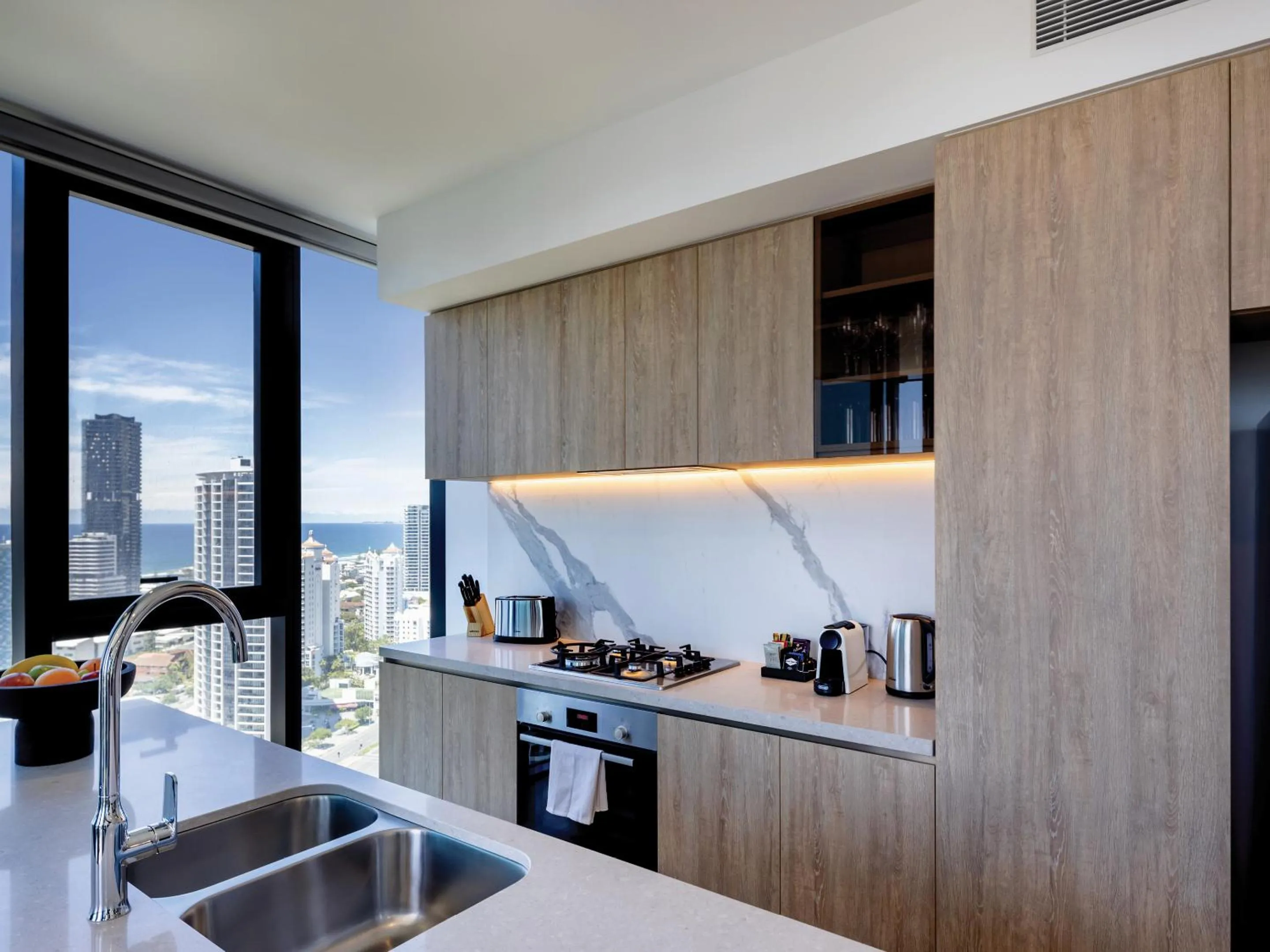 Kitchen or kitchenette in The Star Residences - Gold Coast
