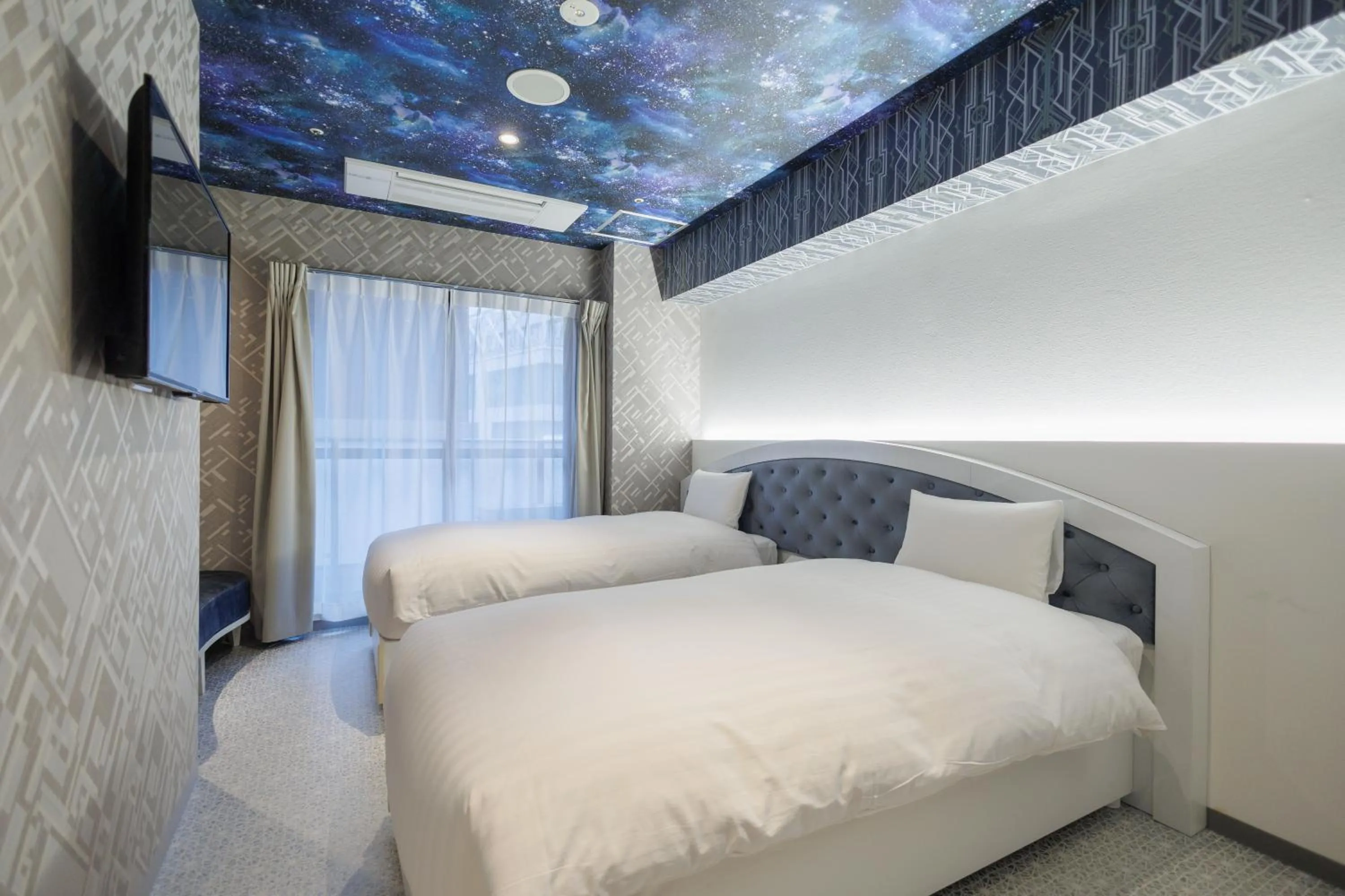 Bedroom, Bed in Hotaku HOTEL Akihabara