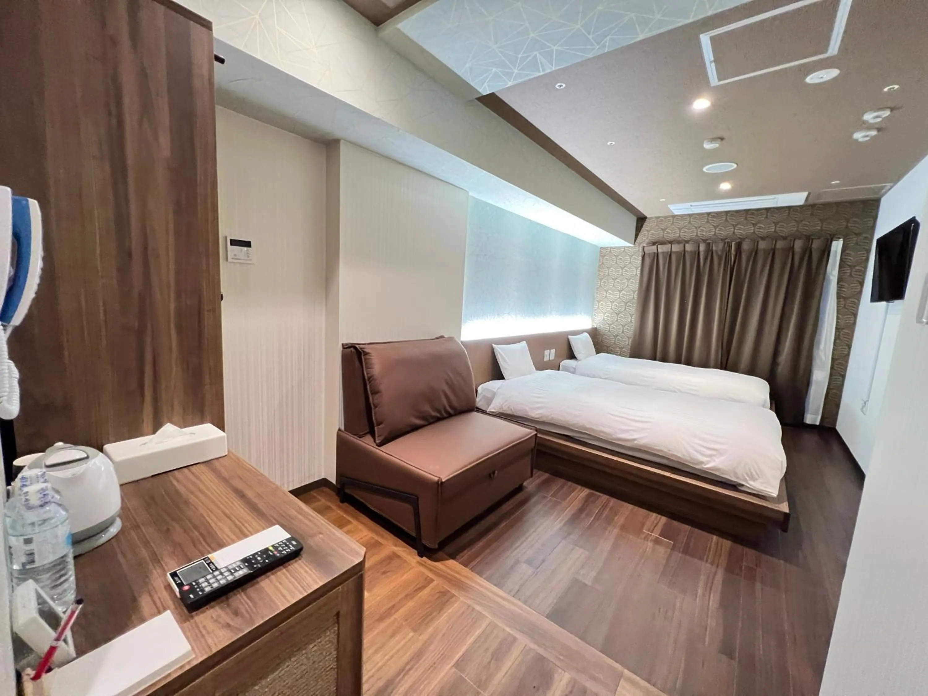 Bedroom, Bed in Hotaku HOTEL Akihabara