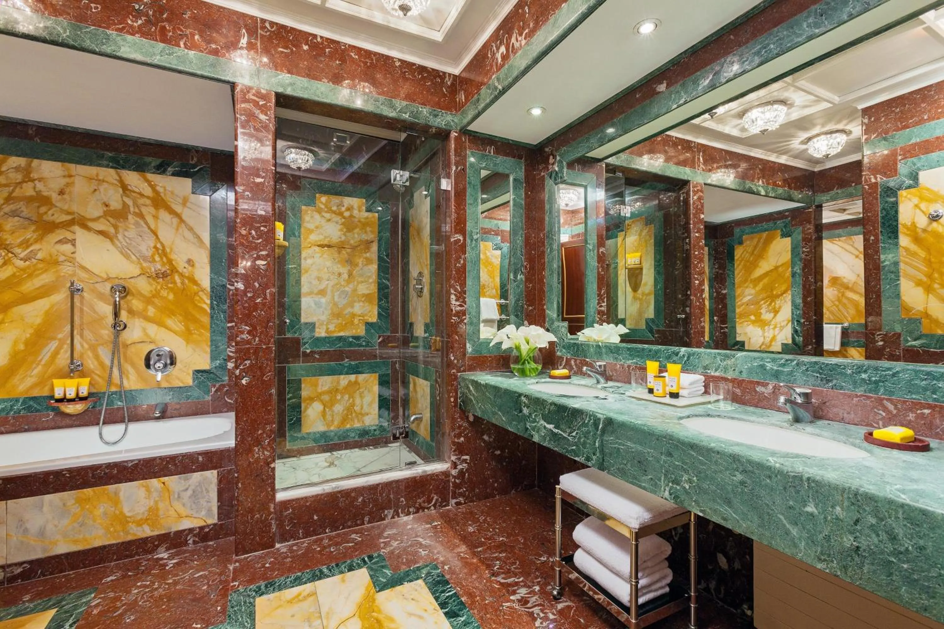 Bathroom in The Westin Excelsior, Rome