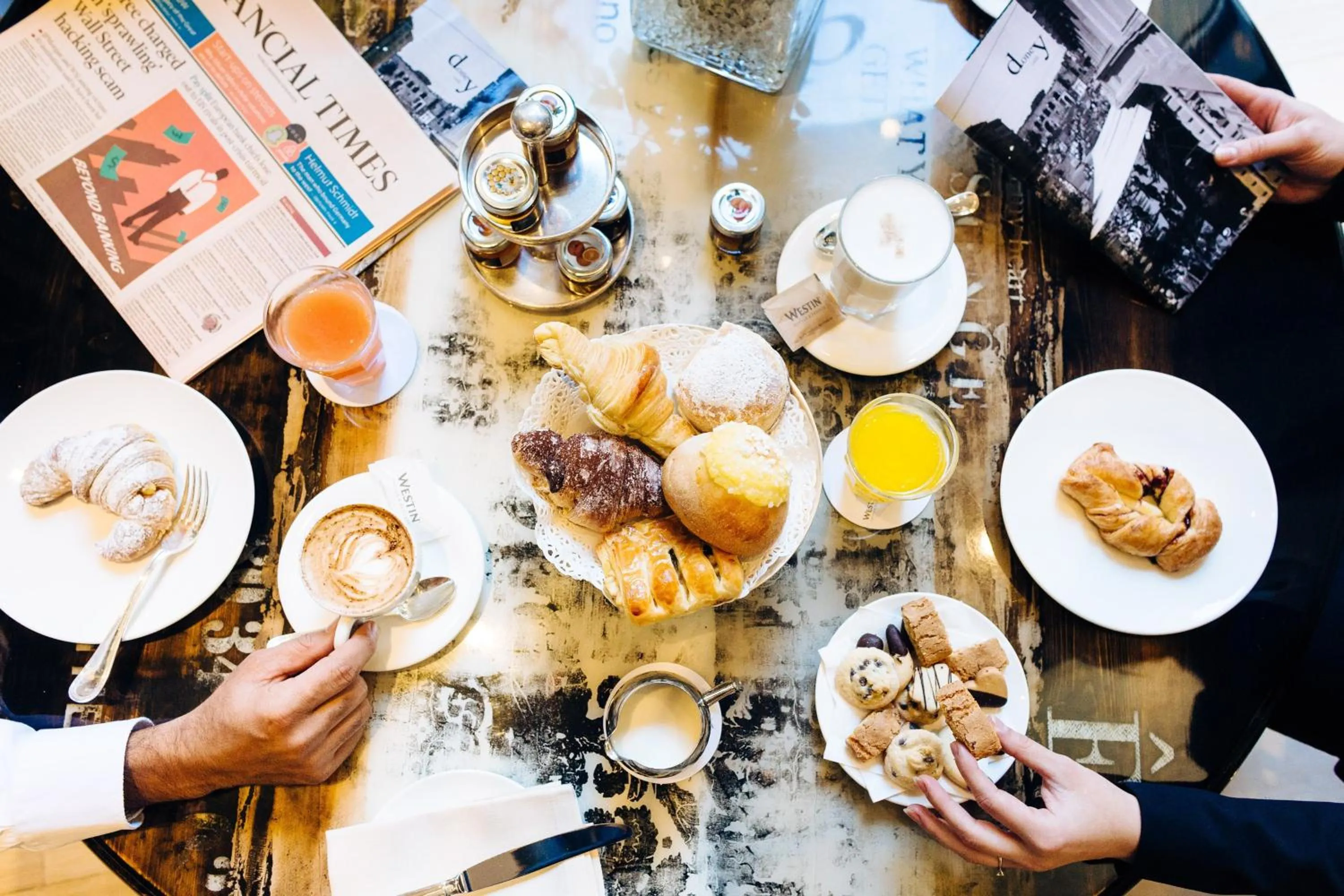 Breakfast in The Westin Excelsior, Rome
