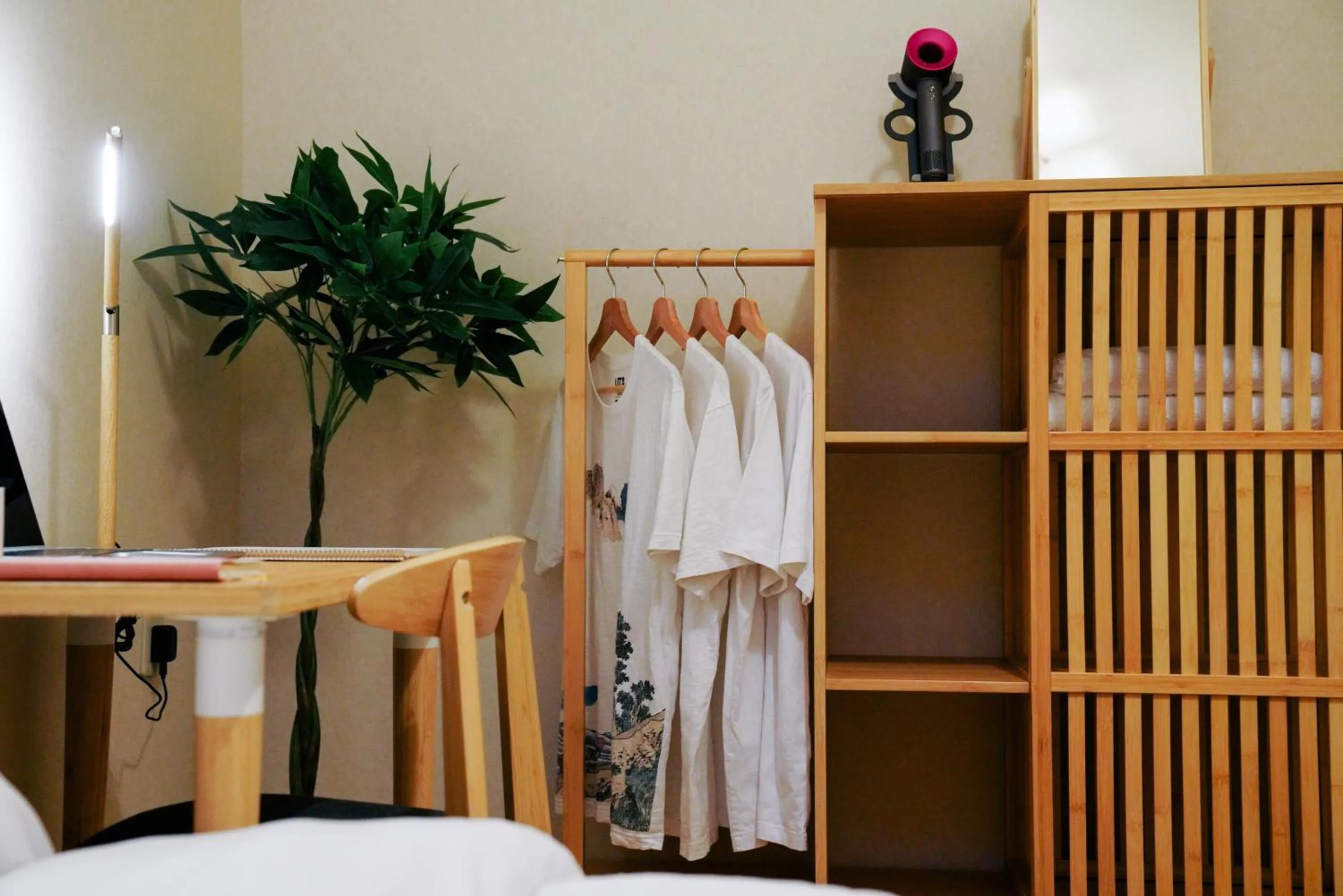 wardrobe in E JOY INN-West Shinjuku Branch