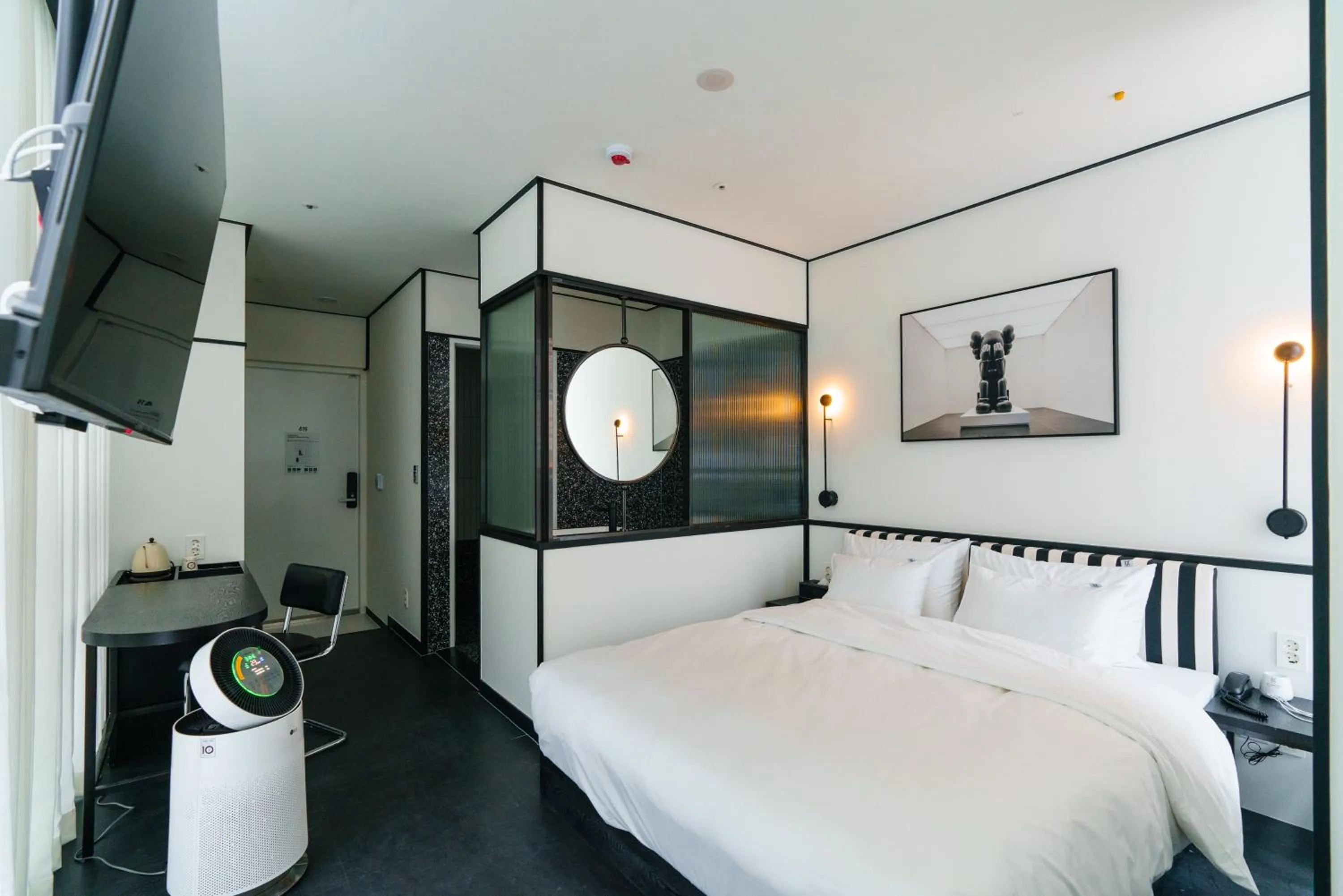 Bed in Yangju Hotel Ippda