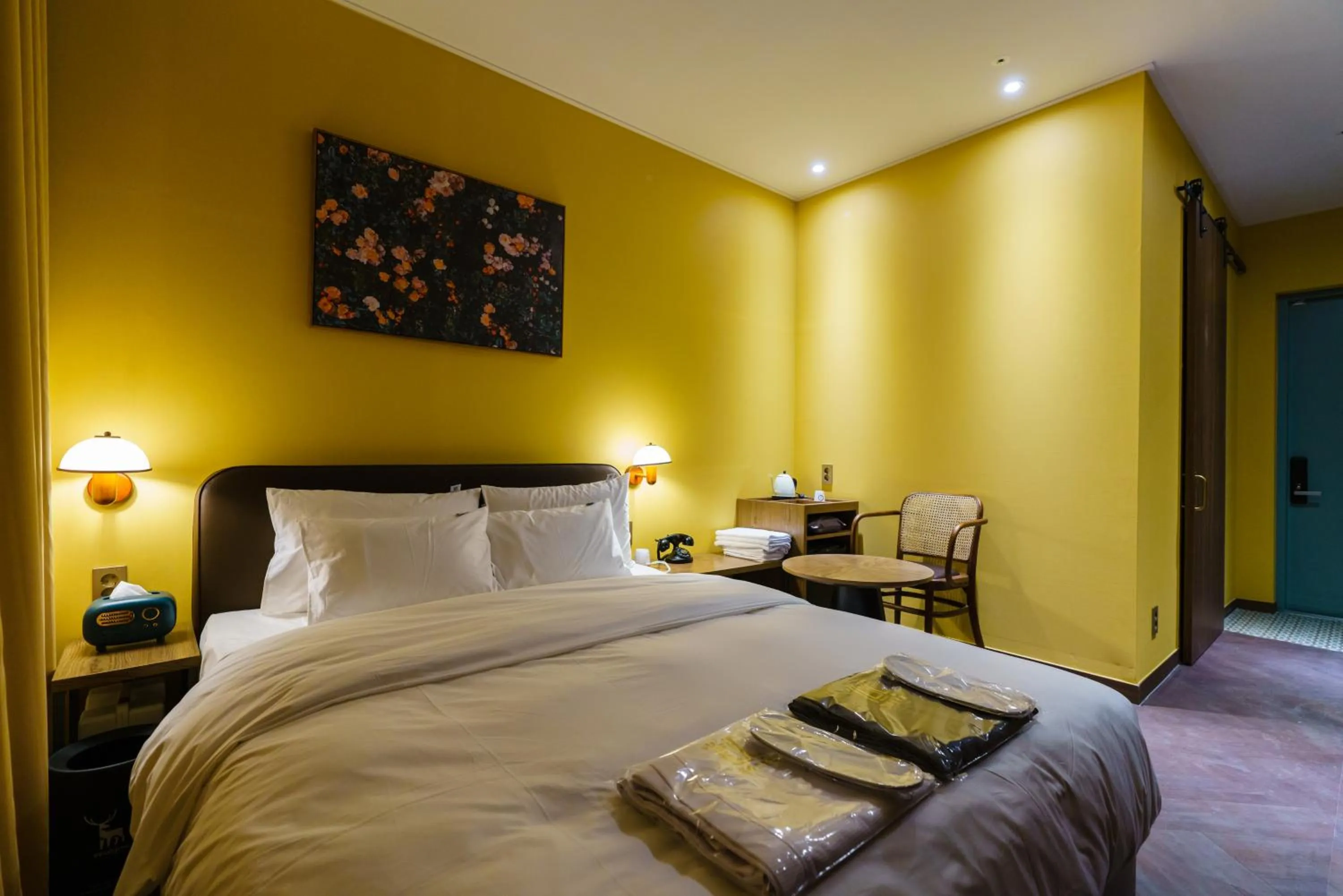 Bed in Yangju Hotel Ippda