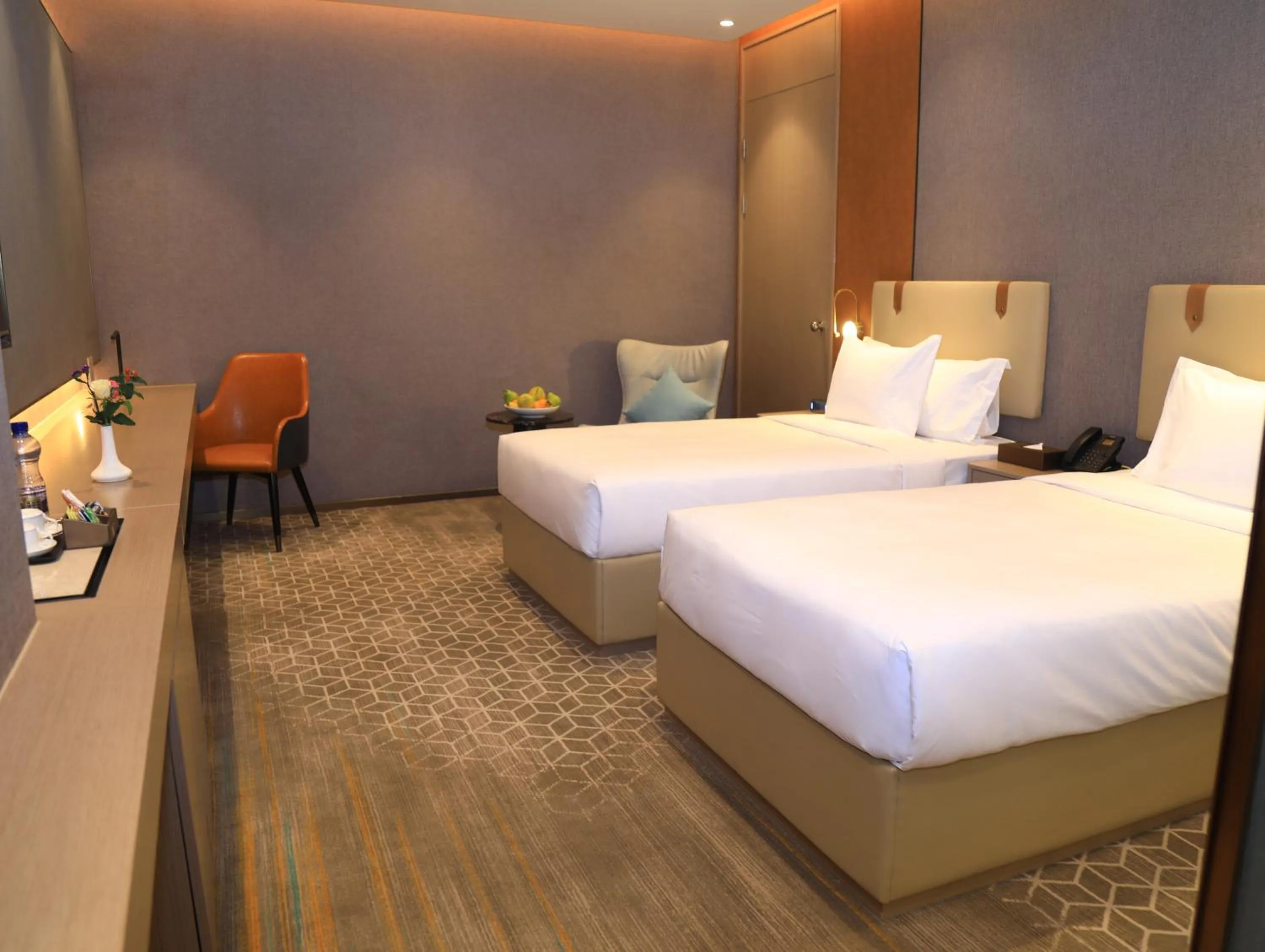 Bedroom in Skylight In-Terminal Hotel