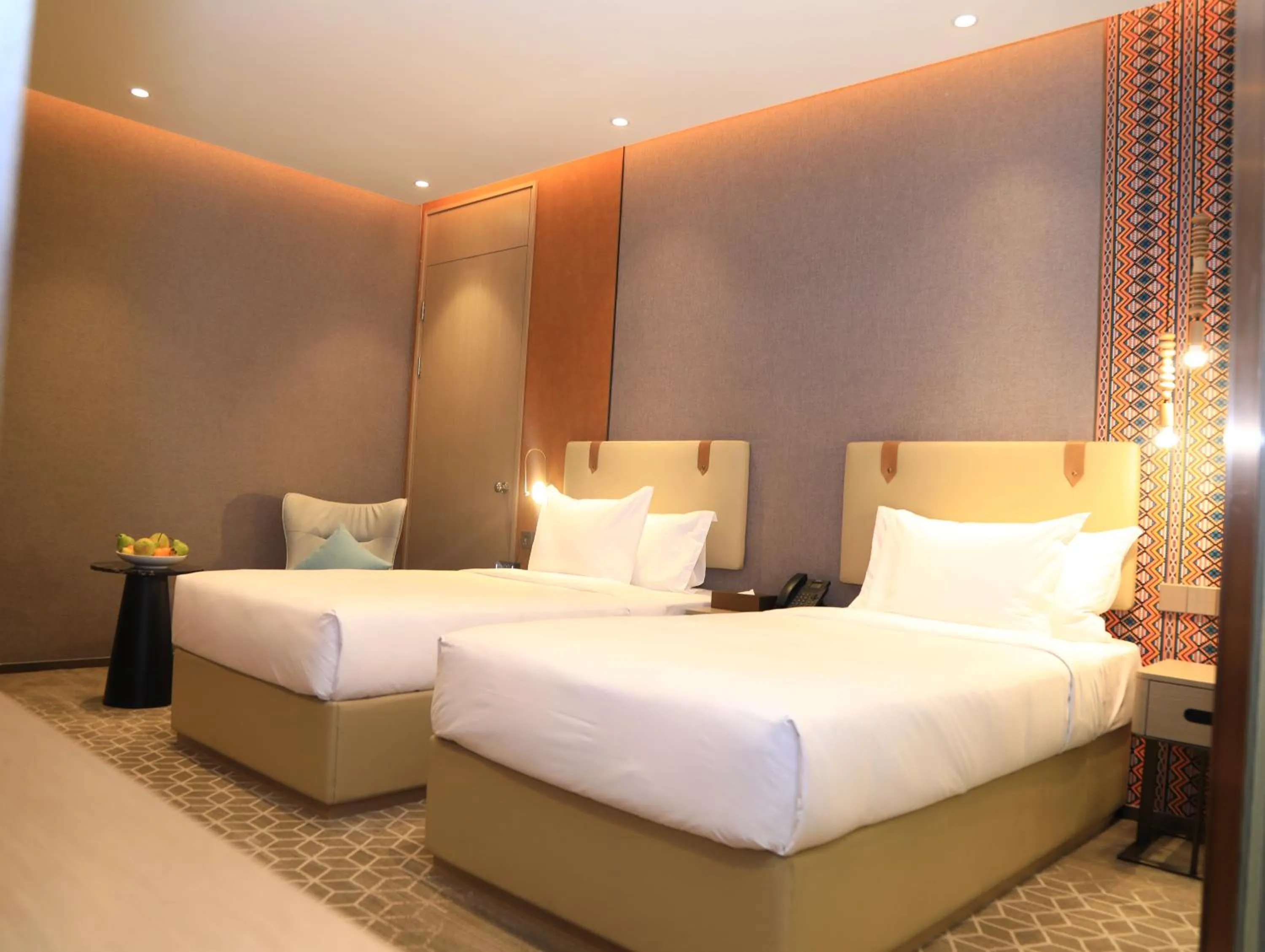 Bedroom in Skylight In-Terminal Hotel