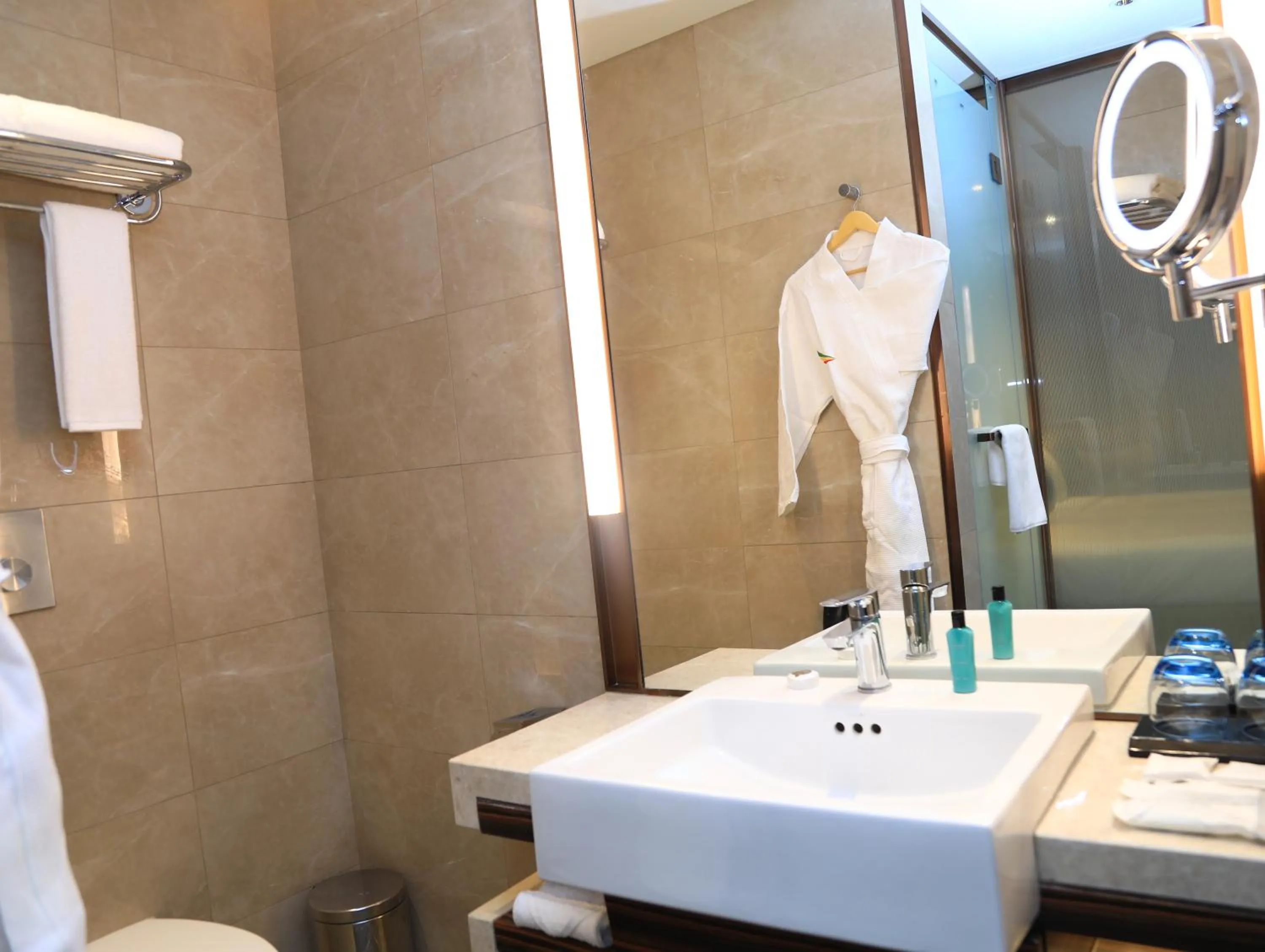 Bathroom in Skylight In-Terminal Hotel