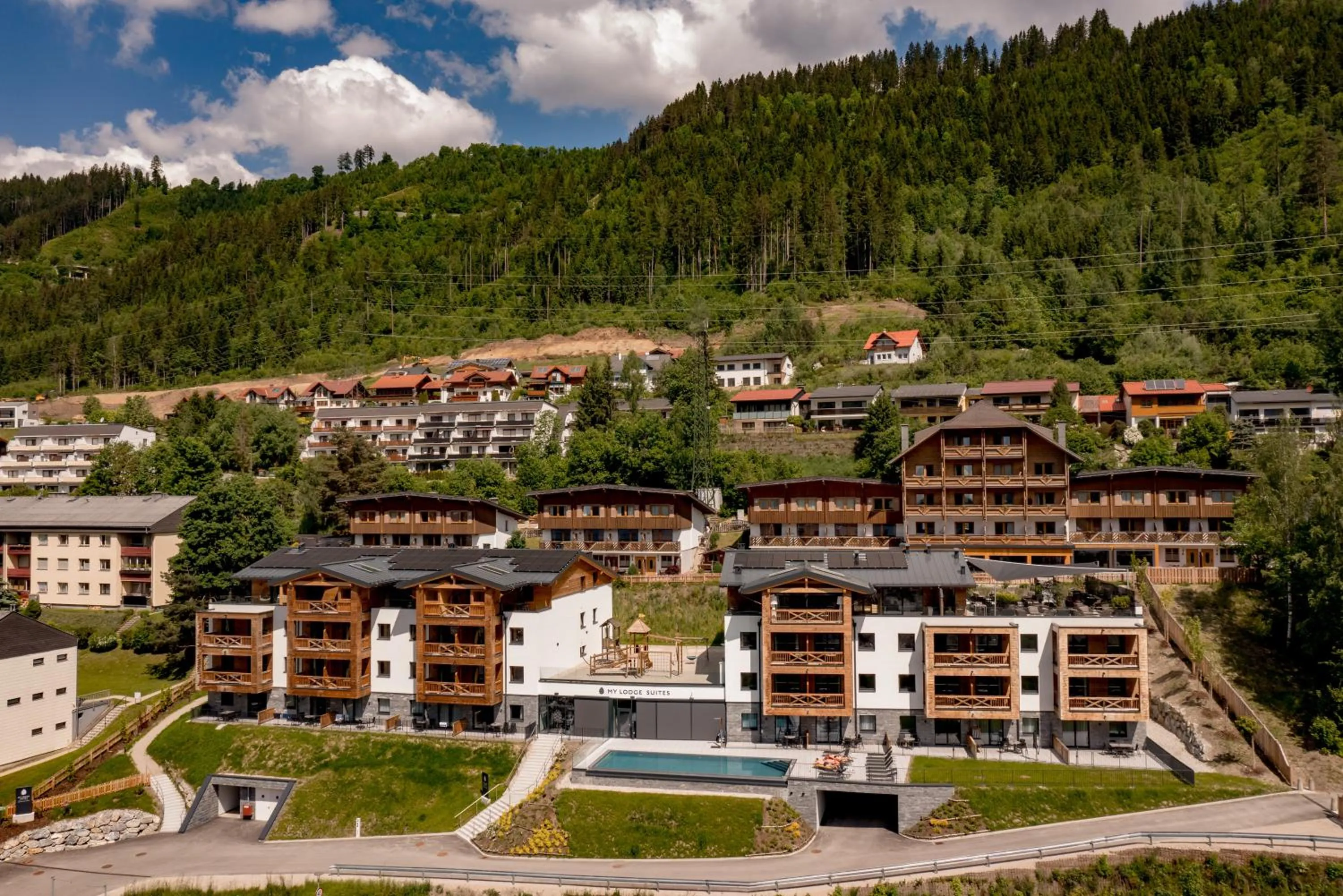 Property building in Apartmentresort MyLodge