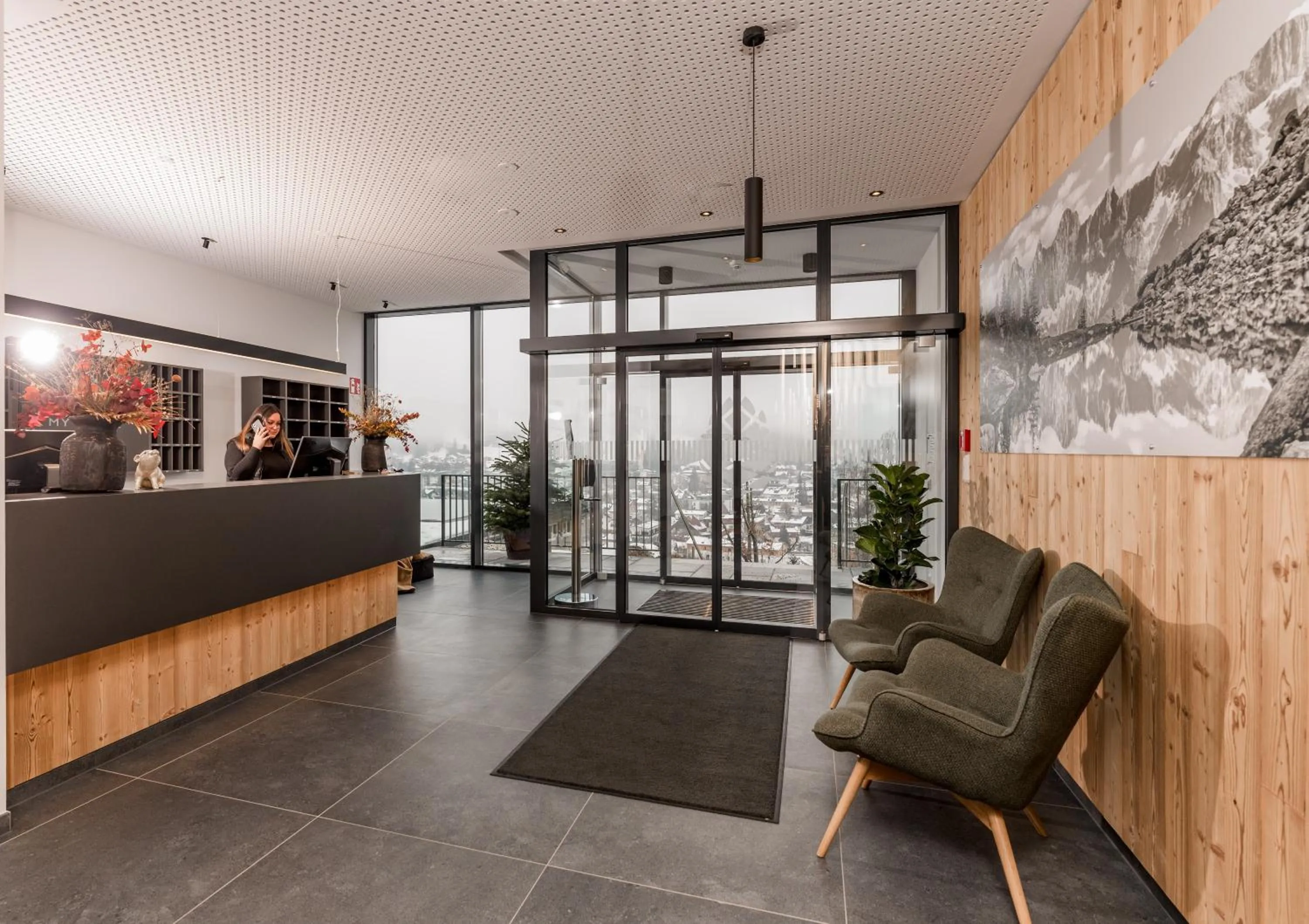 Lobby or reception in Apartmentresort MyLodge