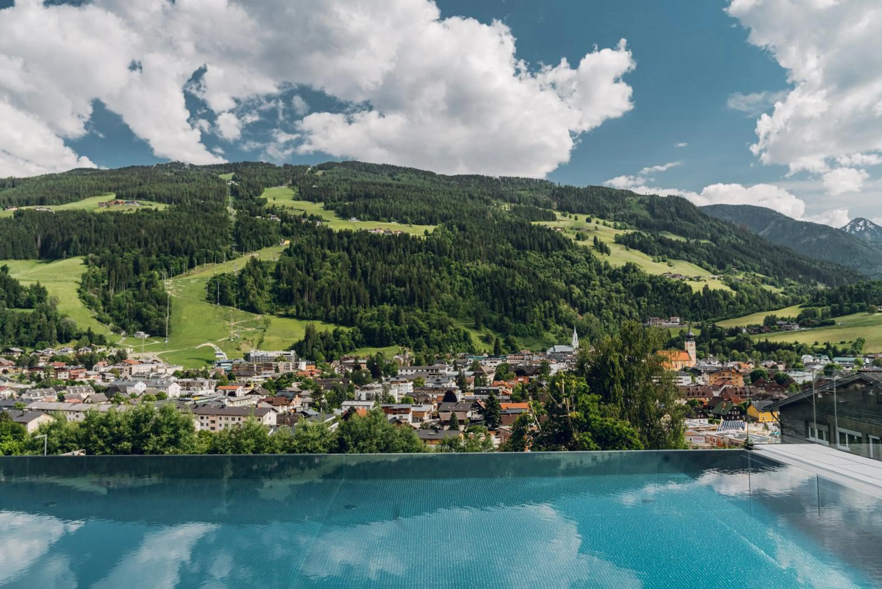 Pool view in Apartmentresort MyLodge