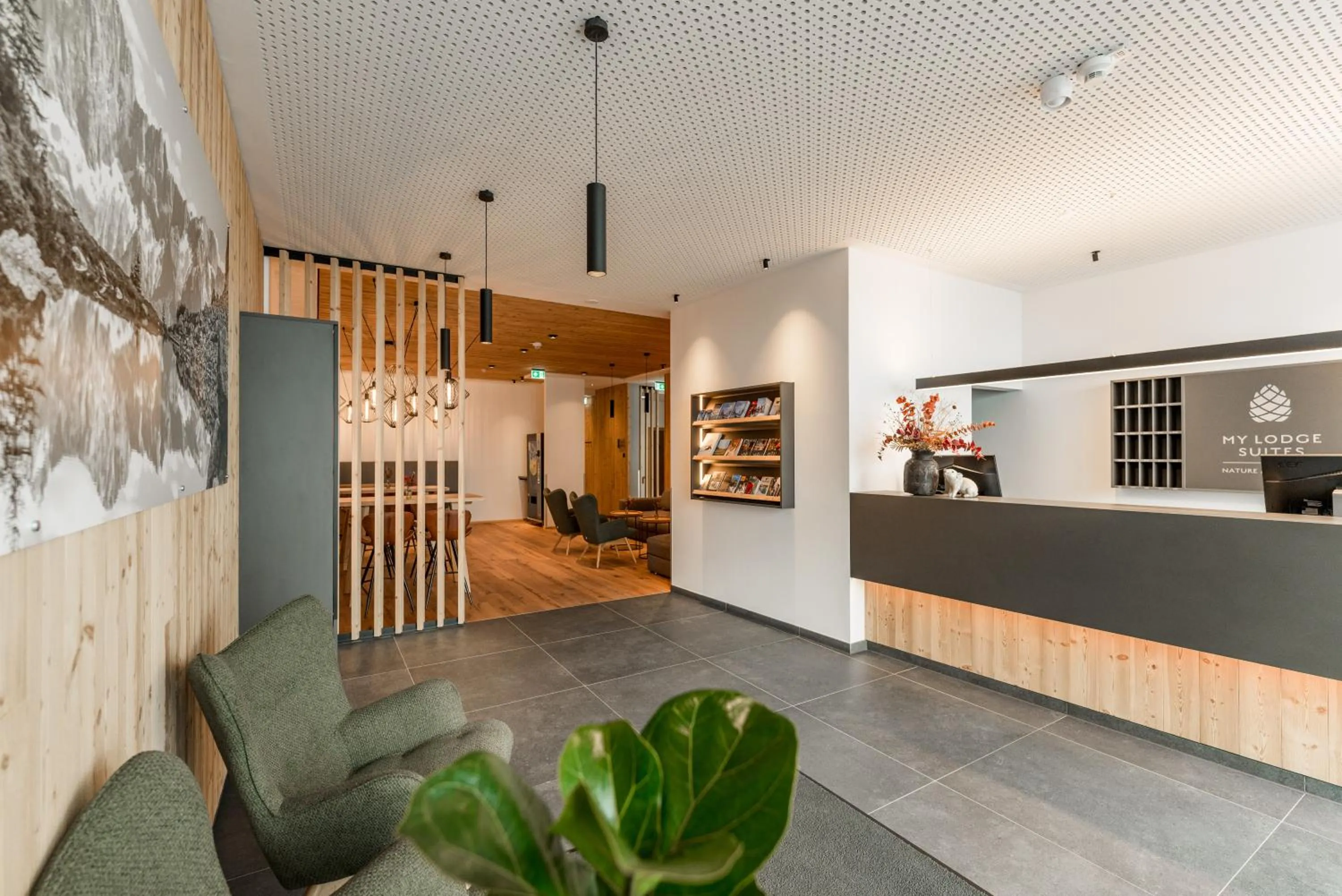 Lobby or reception in Apartmentresort MyLodge