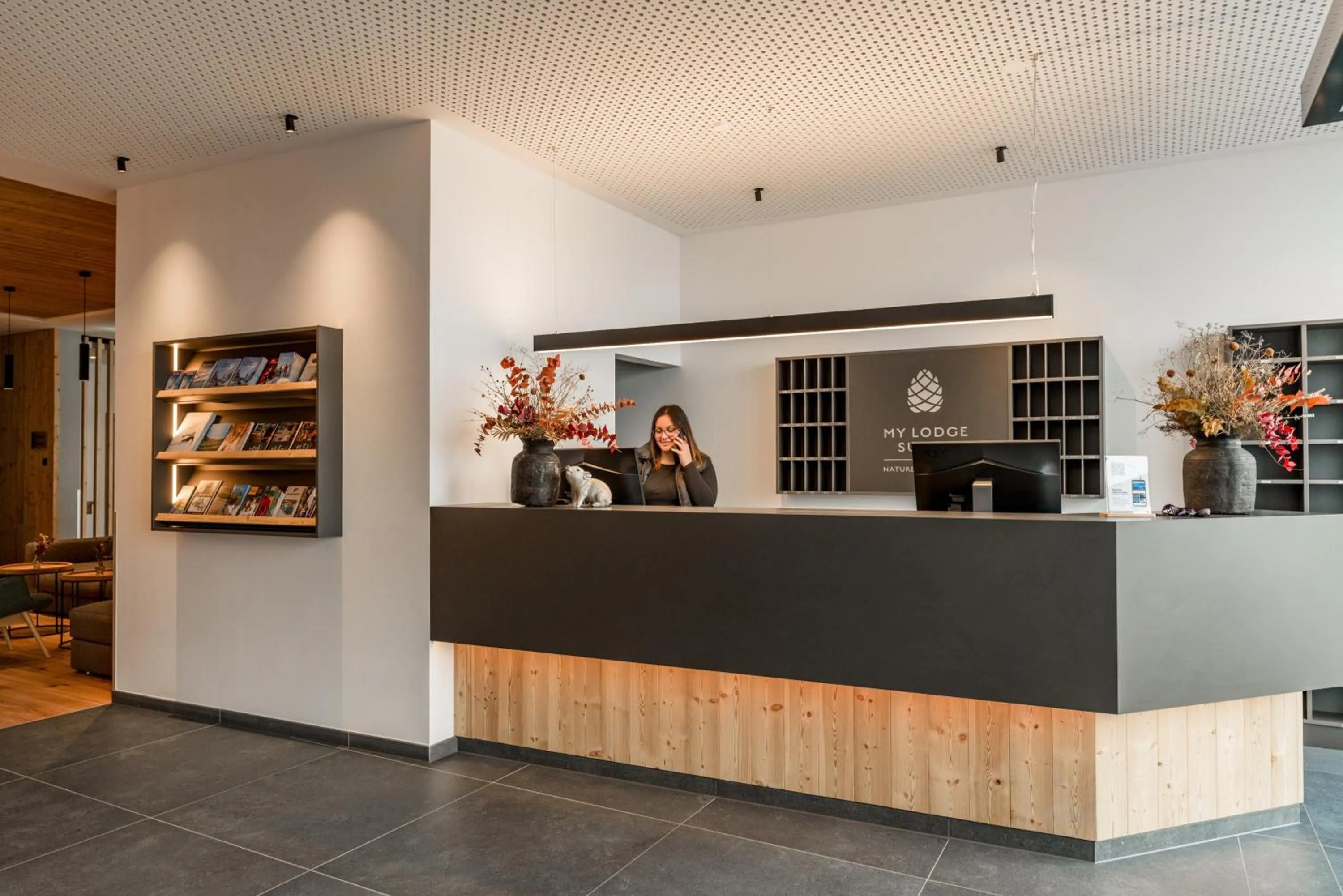 Lobby or reception in Apartmentresort MyLodge