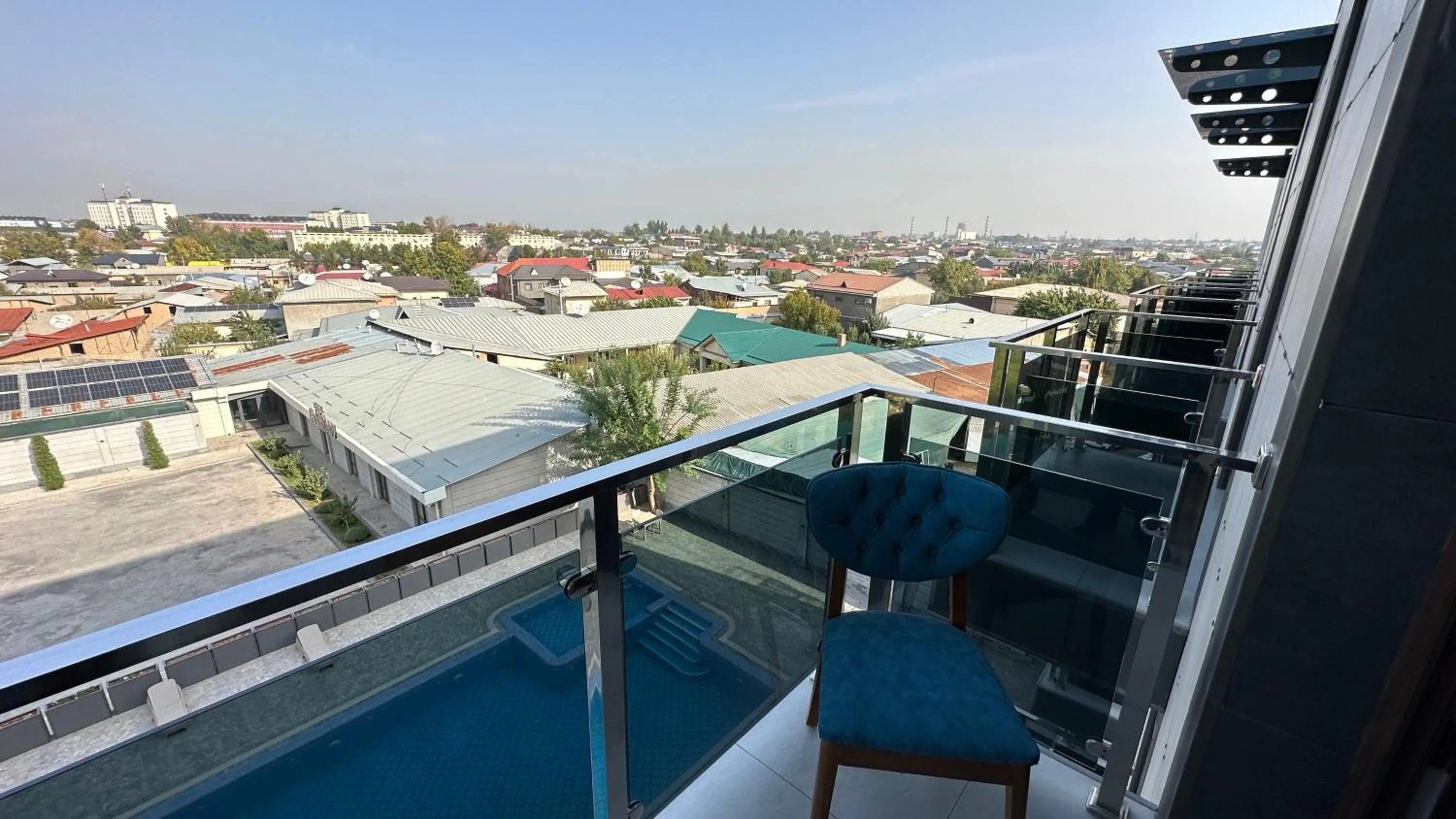 Balcony/Terrace in Rayyan Hotel & SPA Tashkent