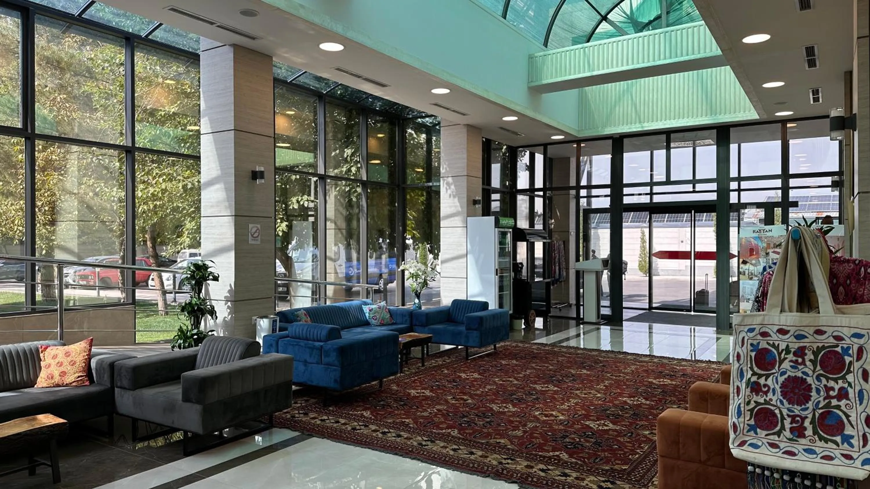 Lobby or reception in Rayyan Hotel & SPA Tashkent