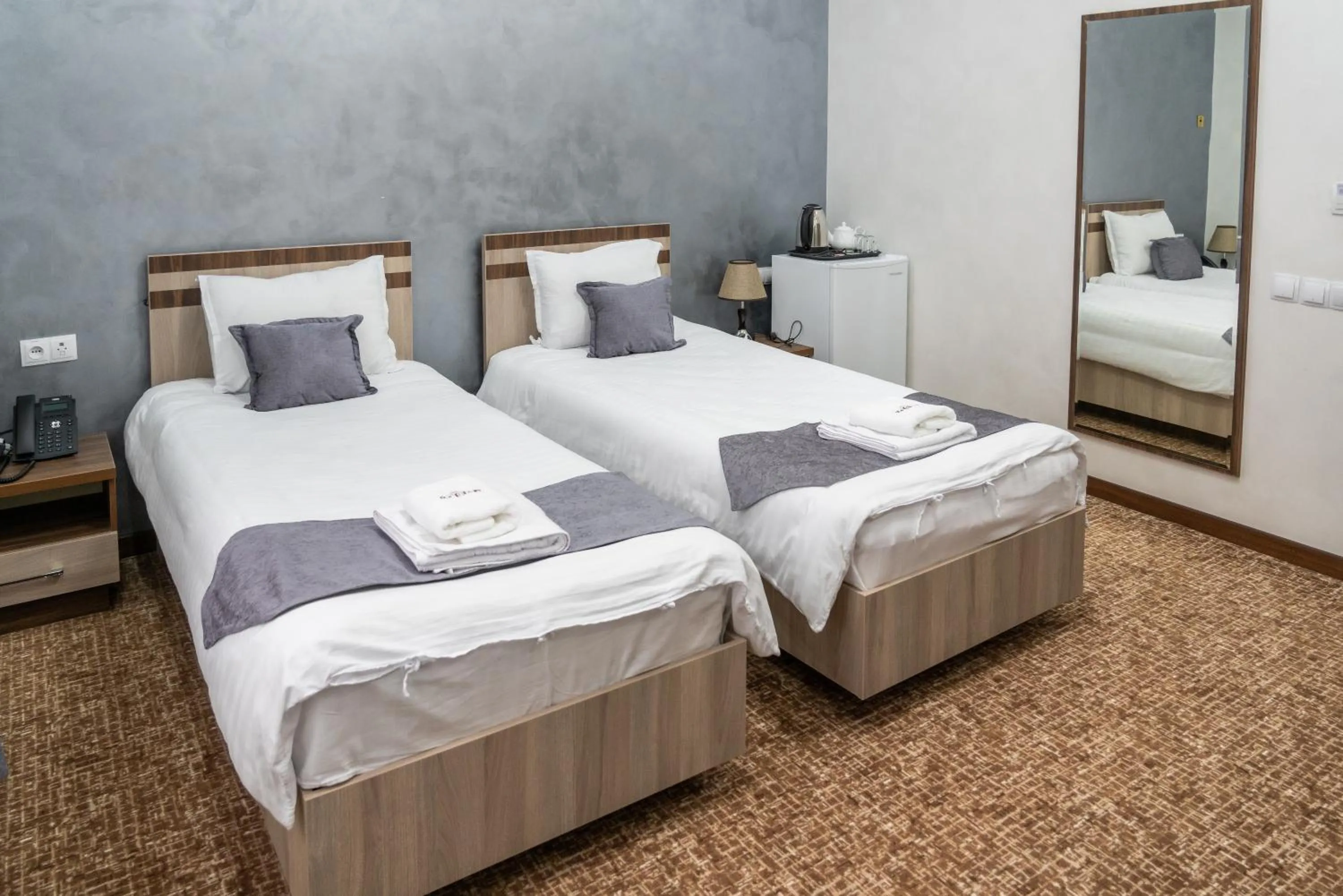 Bed in Rayyan Hotel & SPA Tashkent