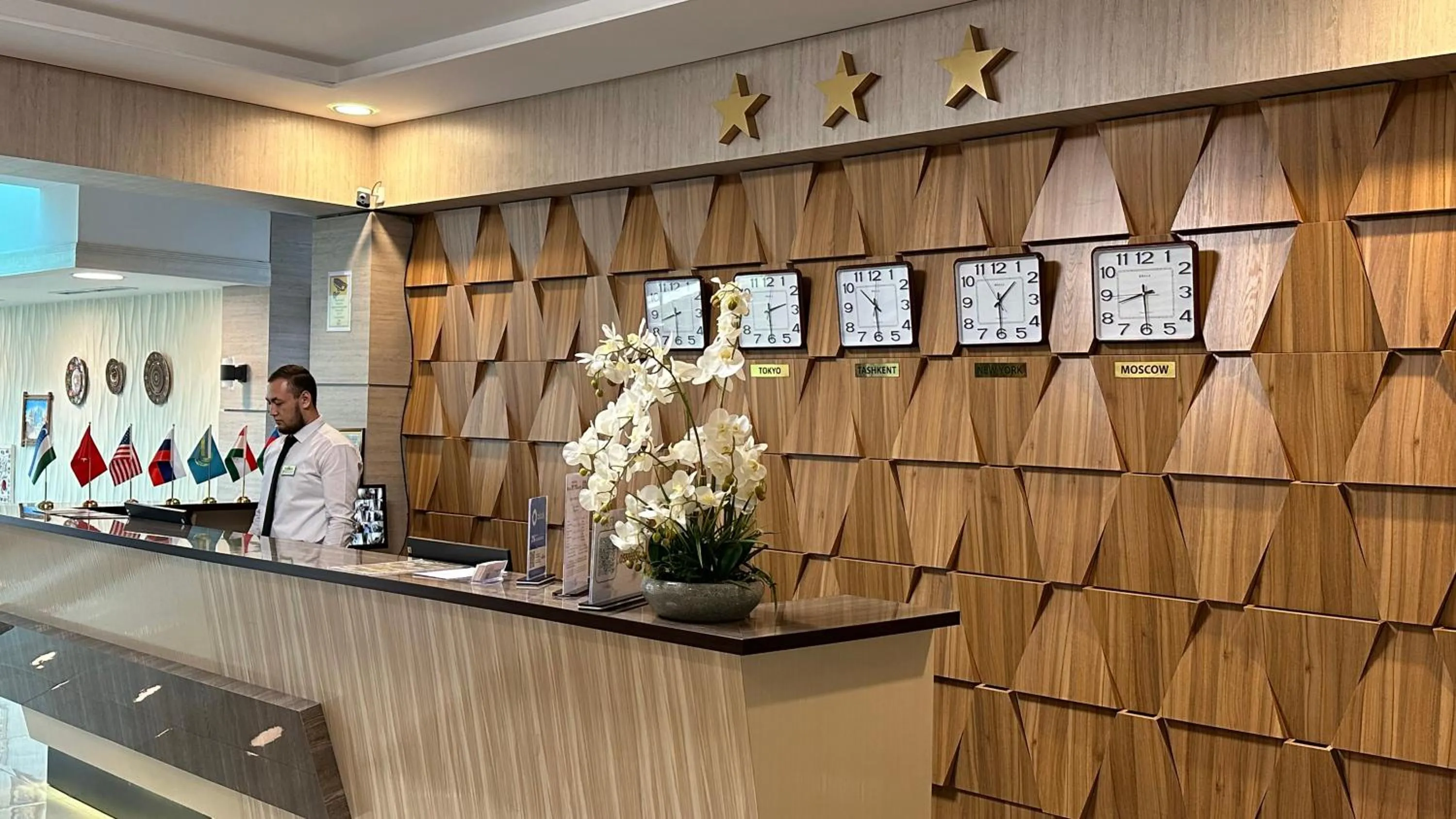 Lobby or reception in Rayyan Hotel & SPA Tashkent