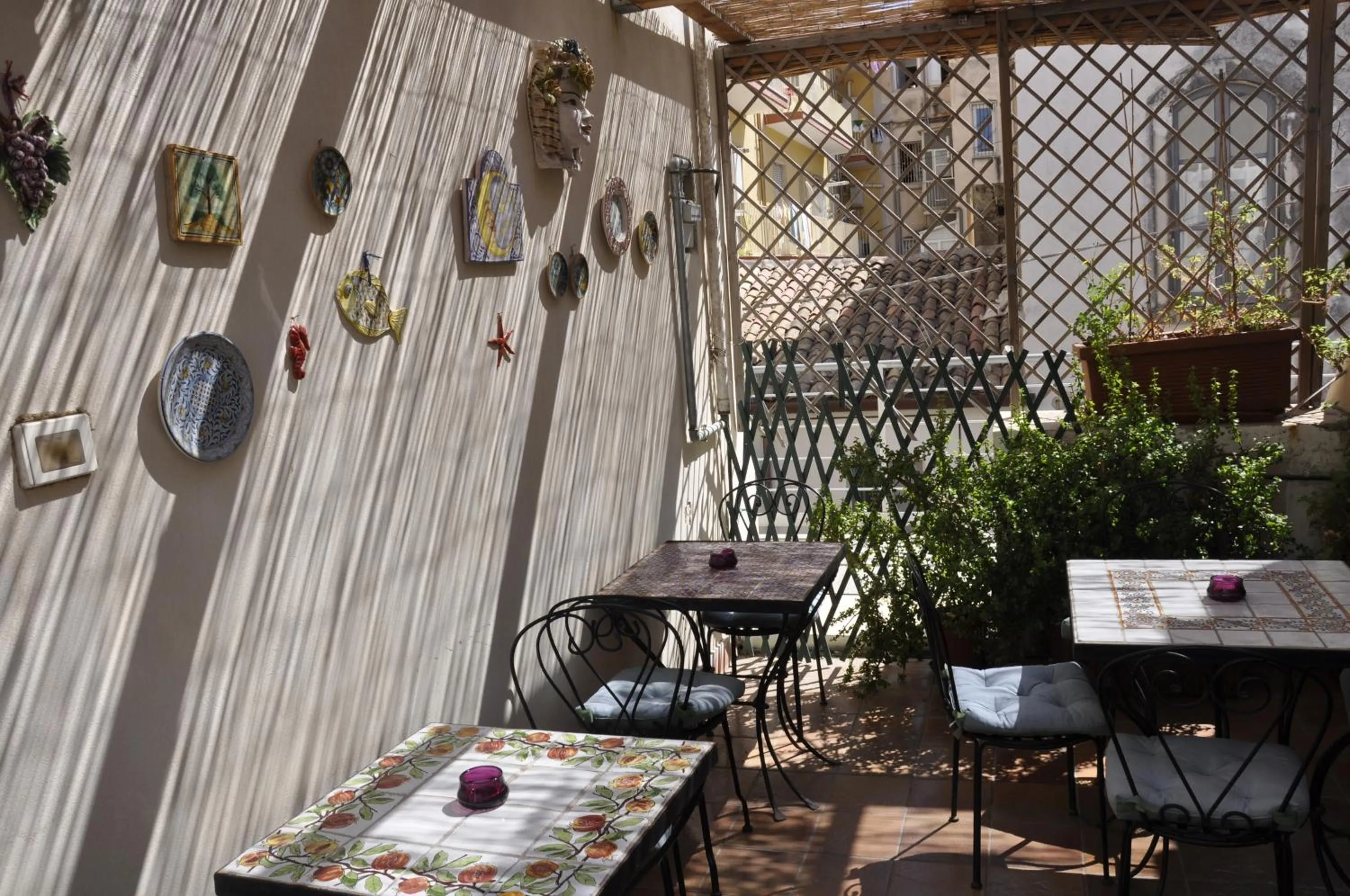 Balcony/Terrace in Hotel Casa Mia