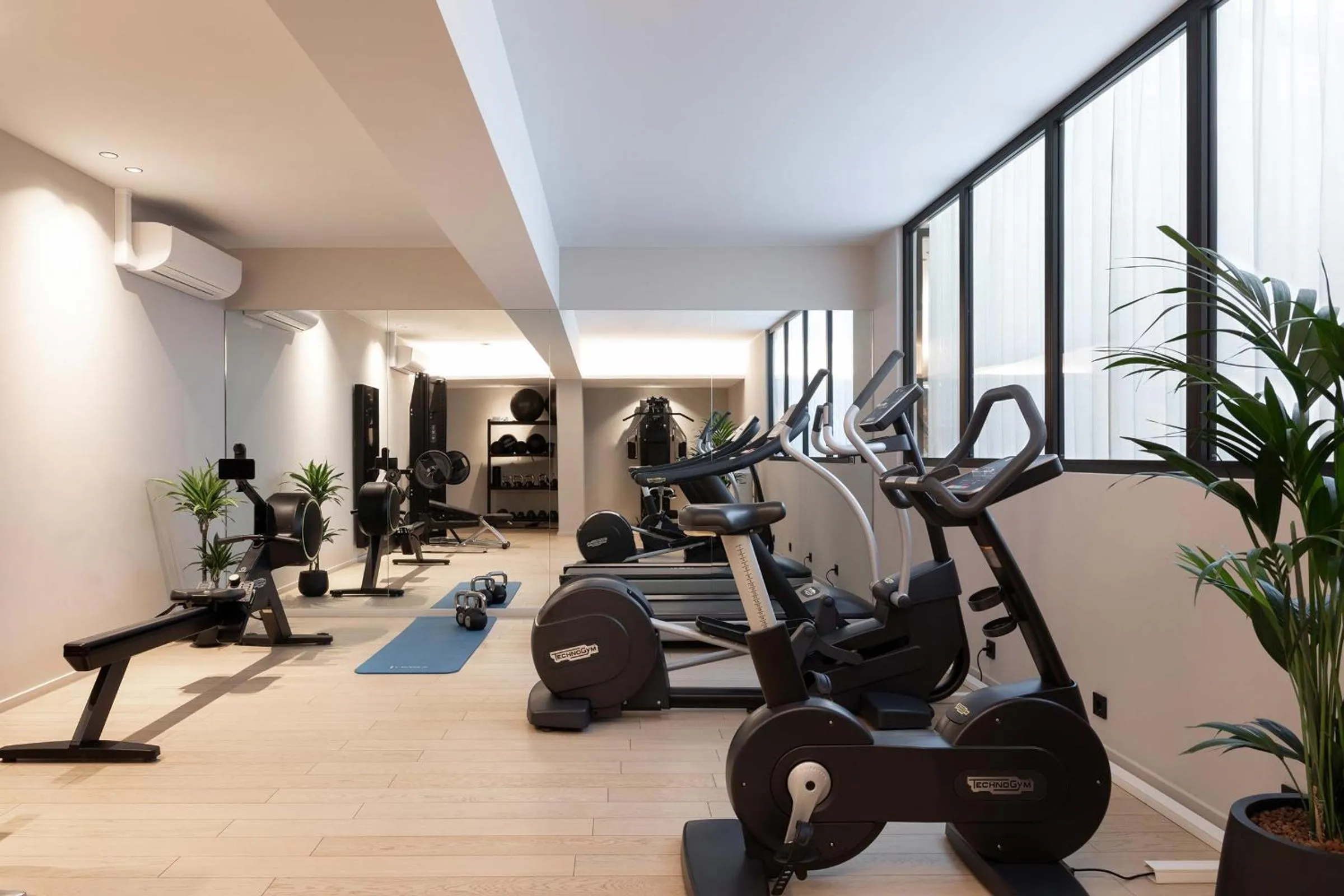 Fitness centre/facilities in The Central Kirchberg - Smart ApartHotel