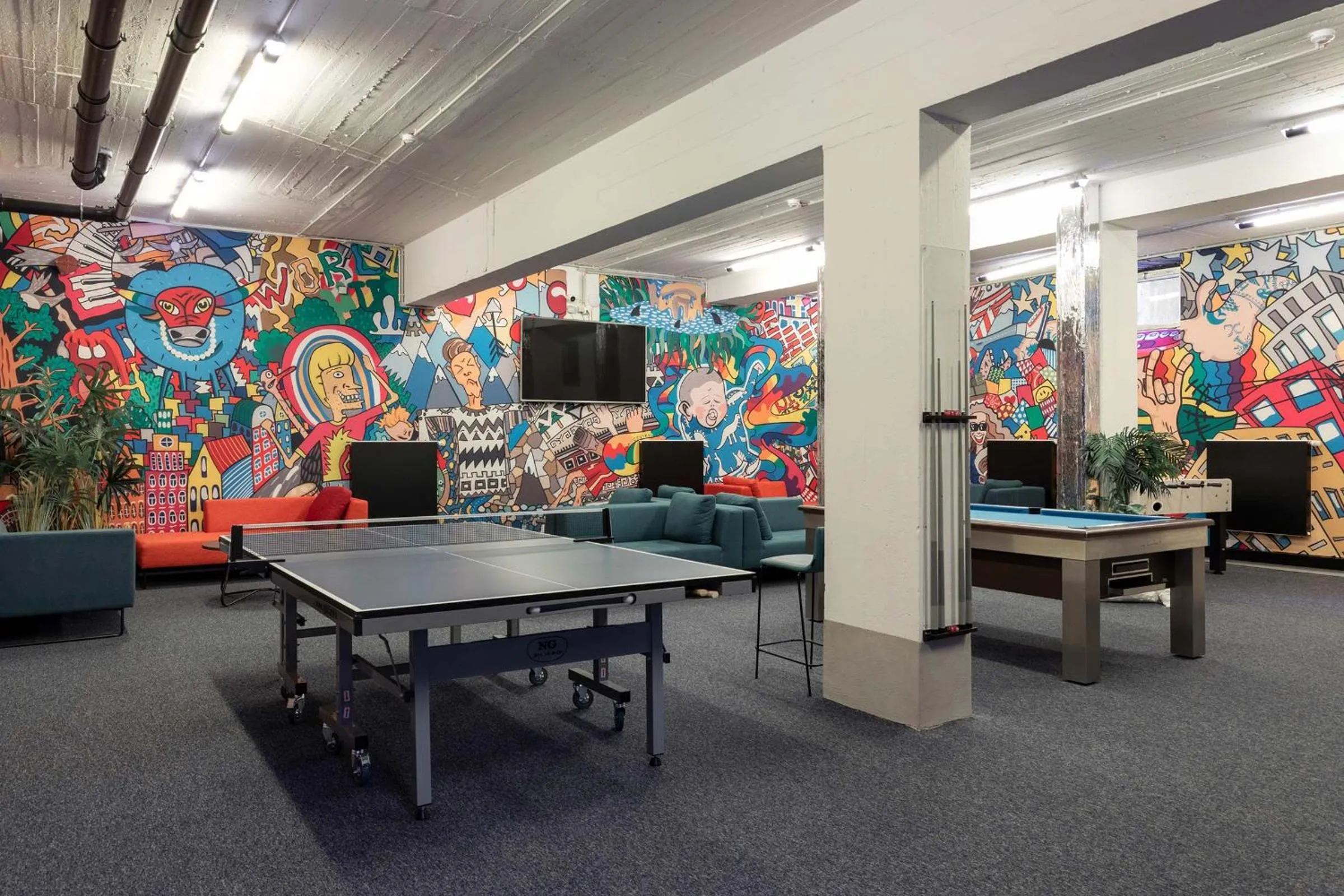 Billiard in The Central Kirchberg - Smart ApartHotel