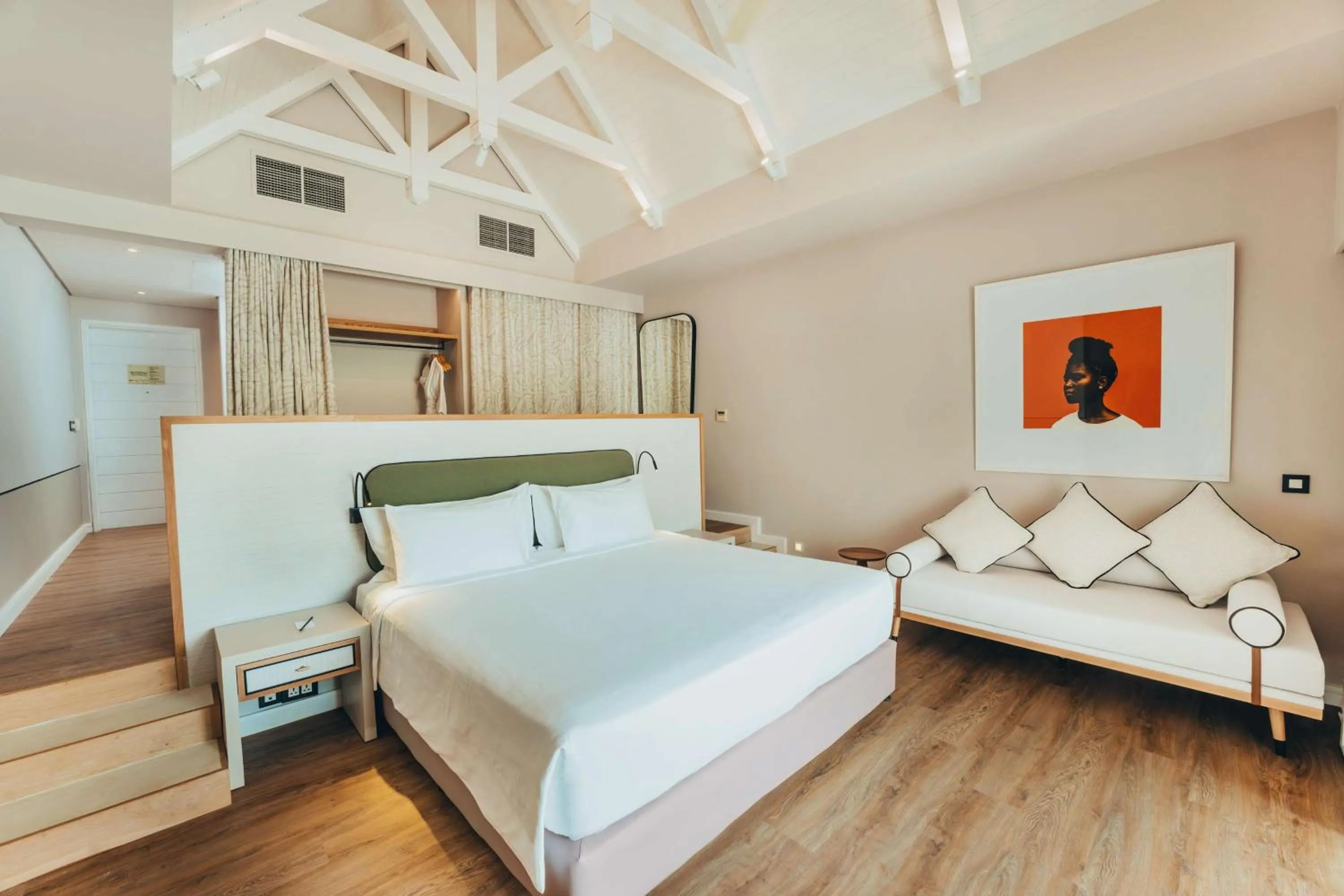 Bed in Radisson Blu Azuri Resort & Spa