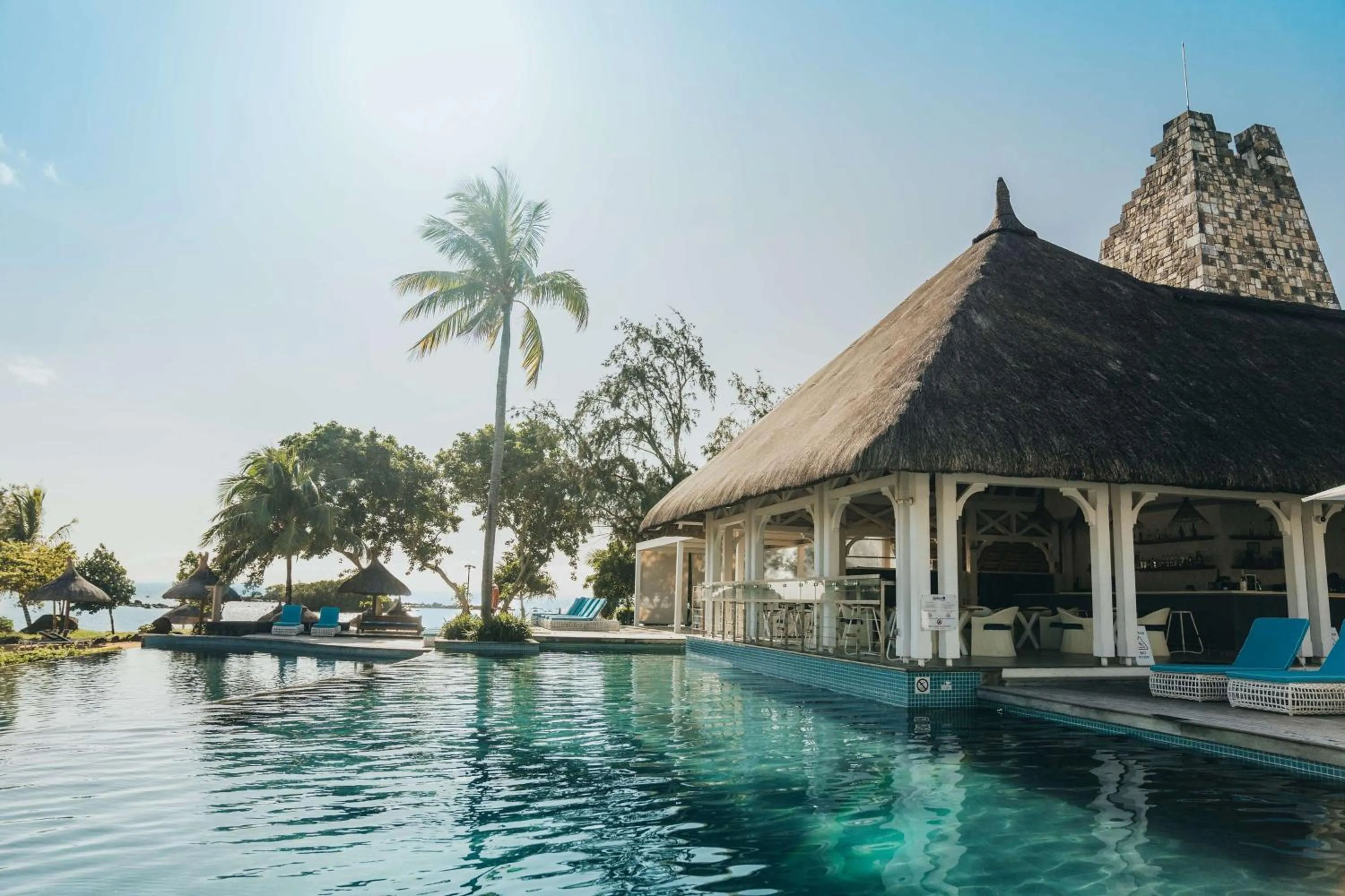 Pool view in Radisson Blu Azuri Resort & Spa