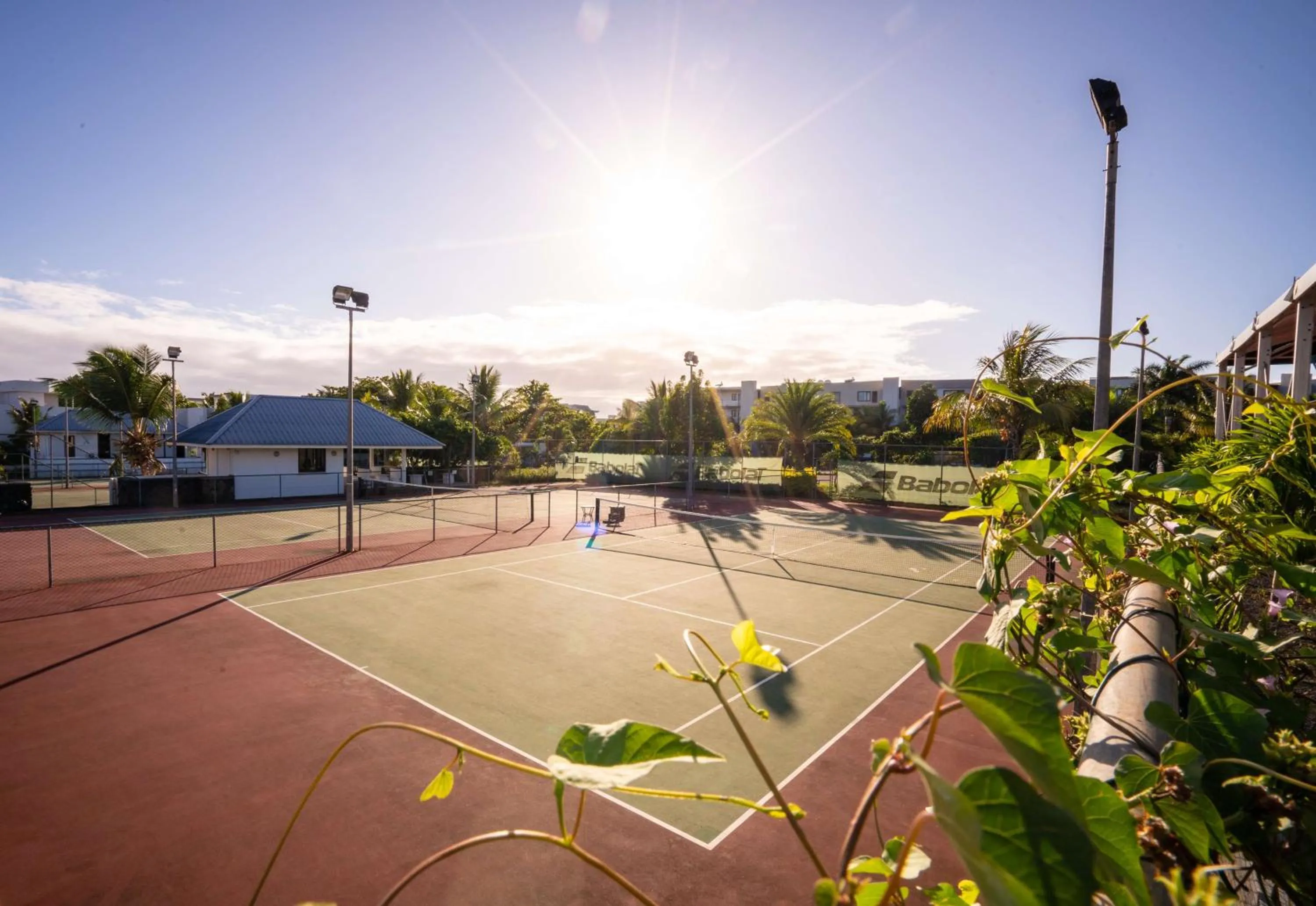 Tennis court in Radisson Blu Azuri Resort & Spa