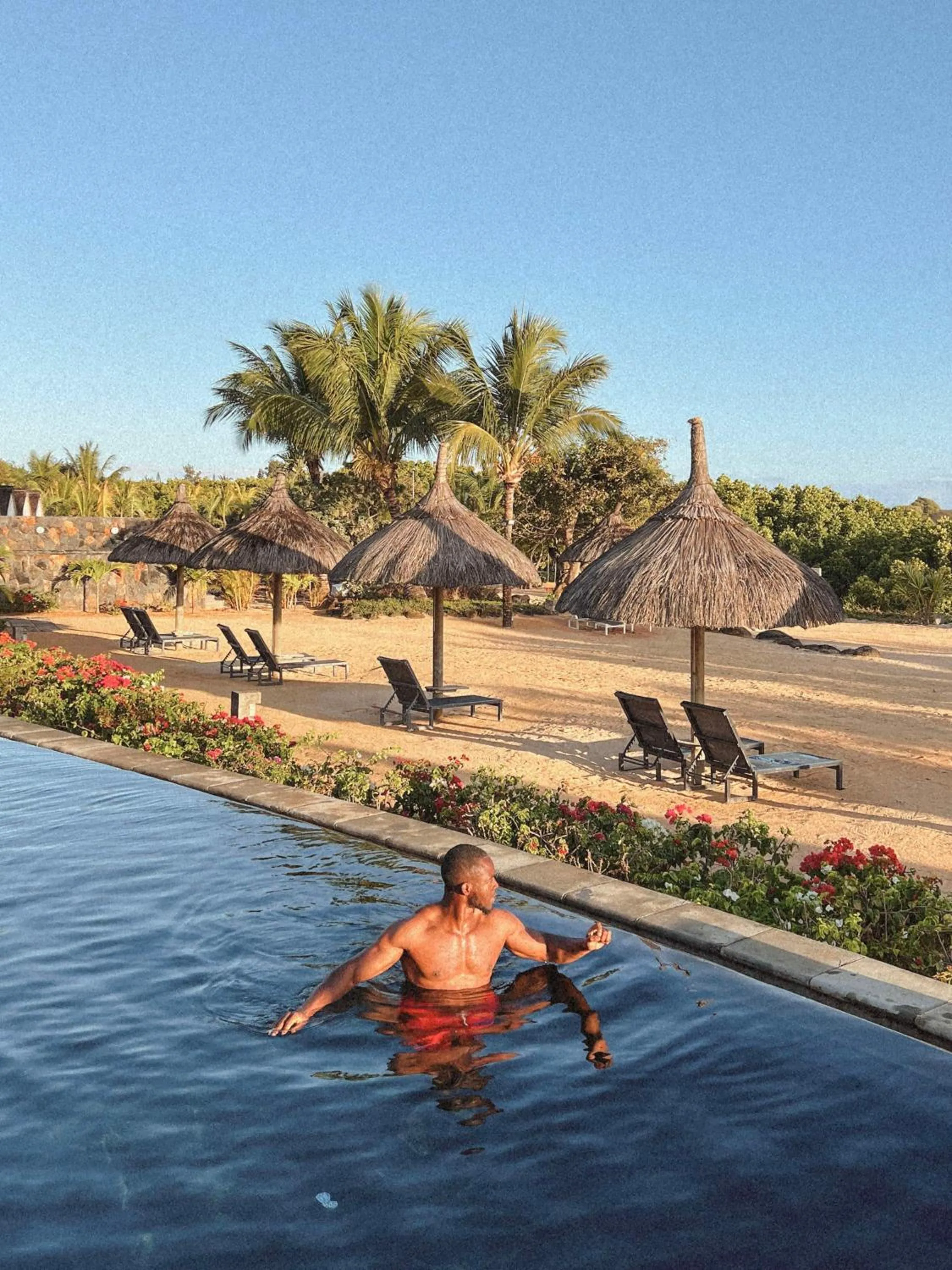 Pool view in Radisson Blu Azuri Resort & Spa