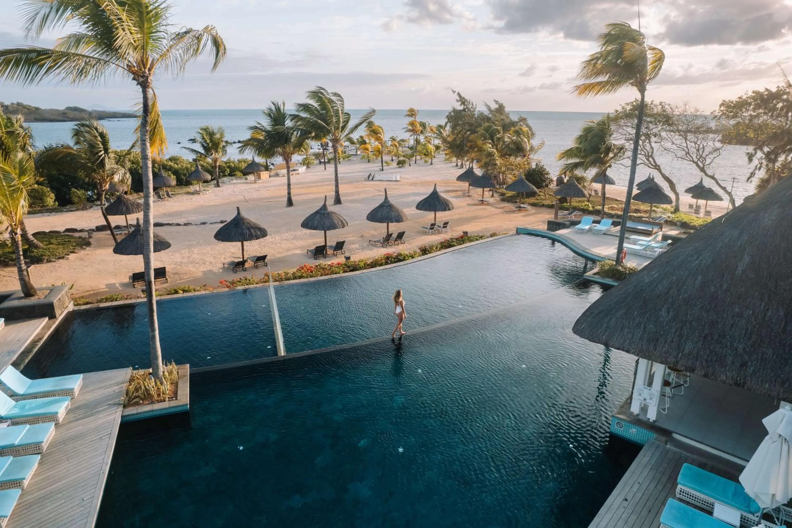 Pool view in Radisson Blu Azuri Resort & Spa