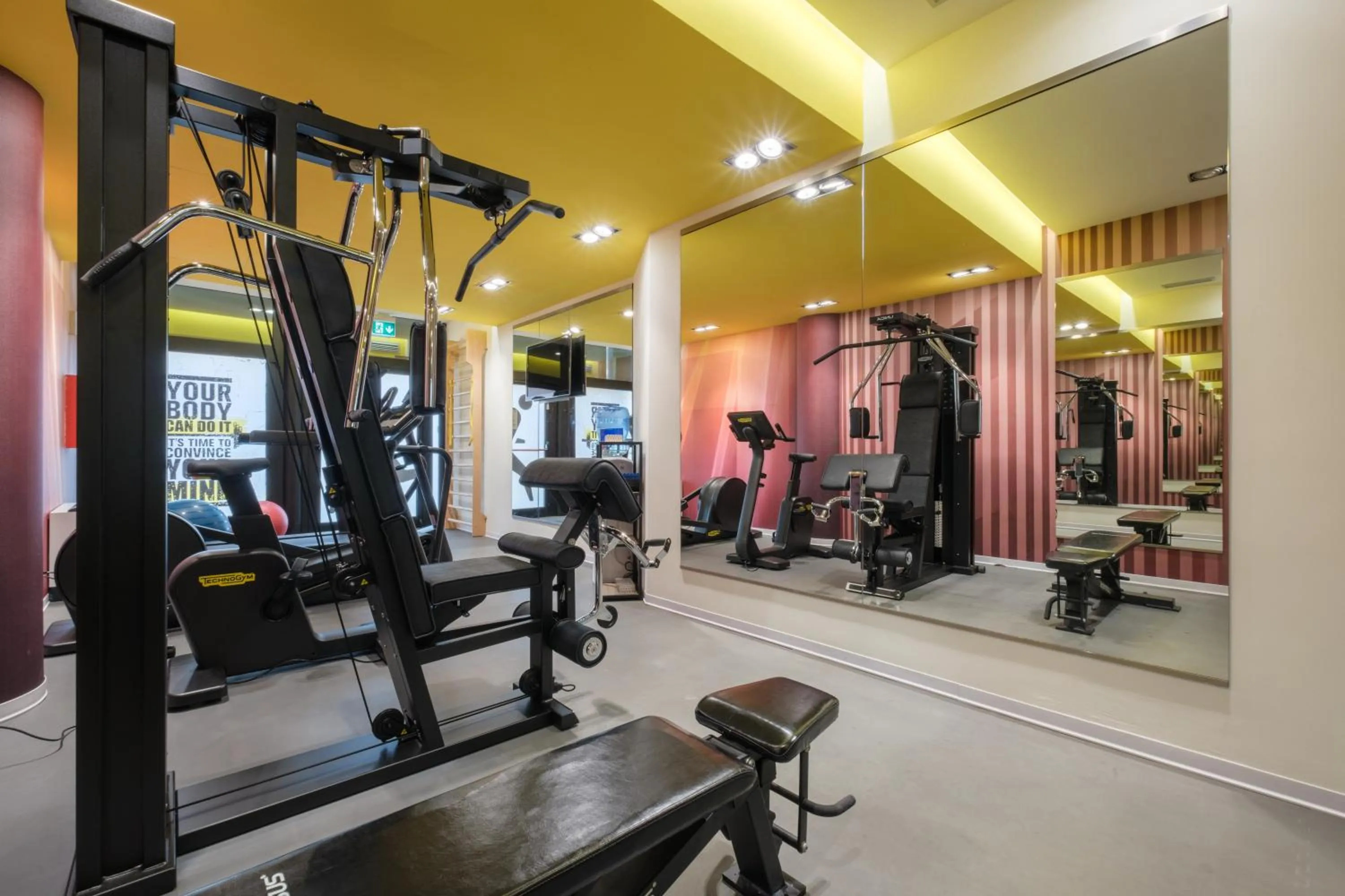 Fitness centre/facilities in Savhotel Aemilia Bologna