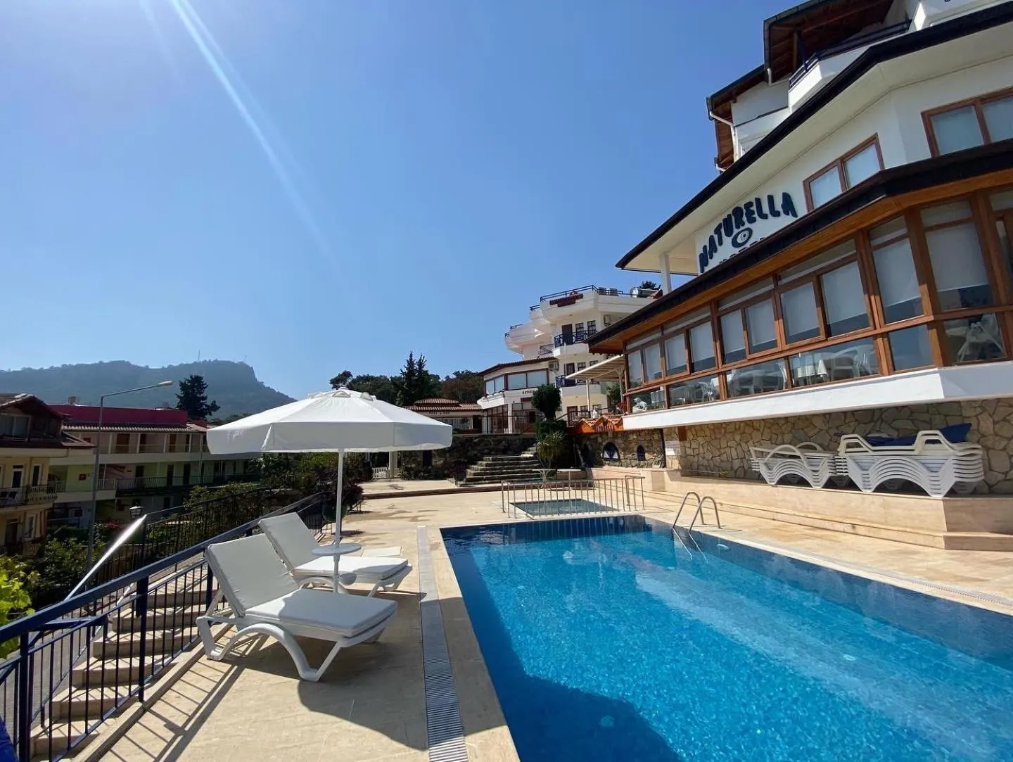 Swimming pool in NATURELLA APART HOTEL