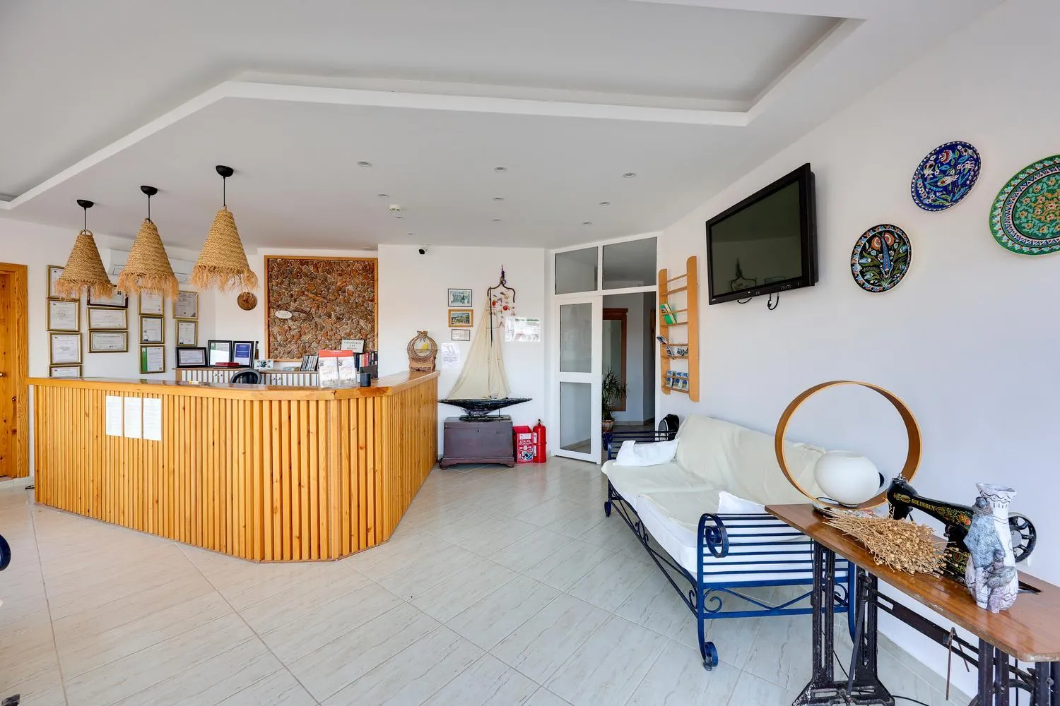 Lobby or reception in NATURELLA APART HOTEL