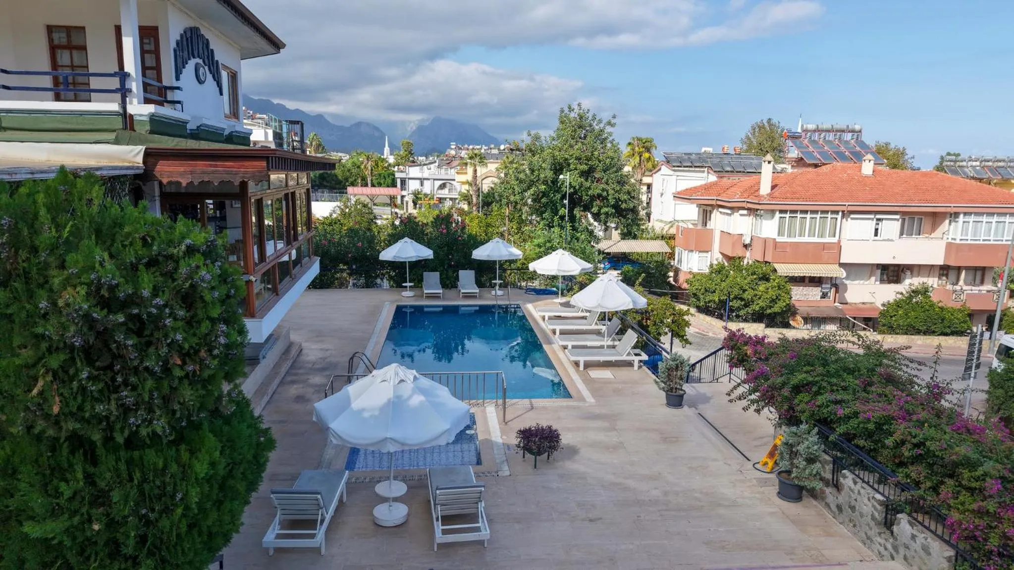 Swimming pool in NATURELLA APART HOTEL