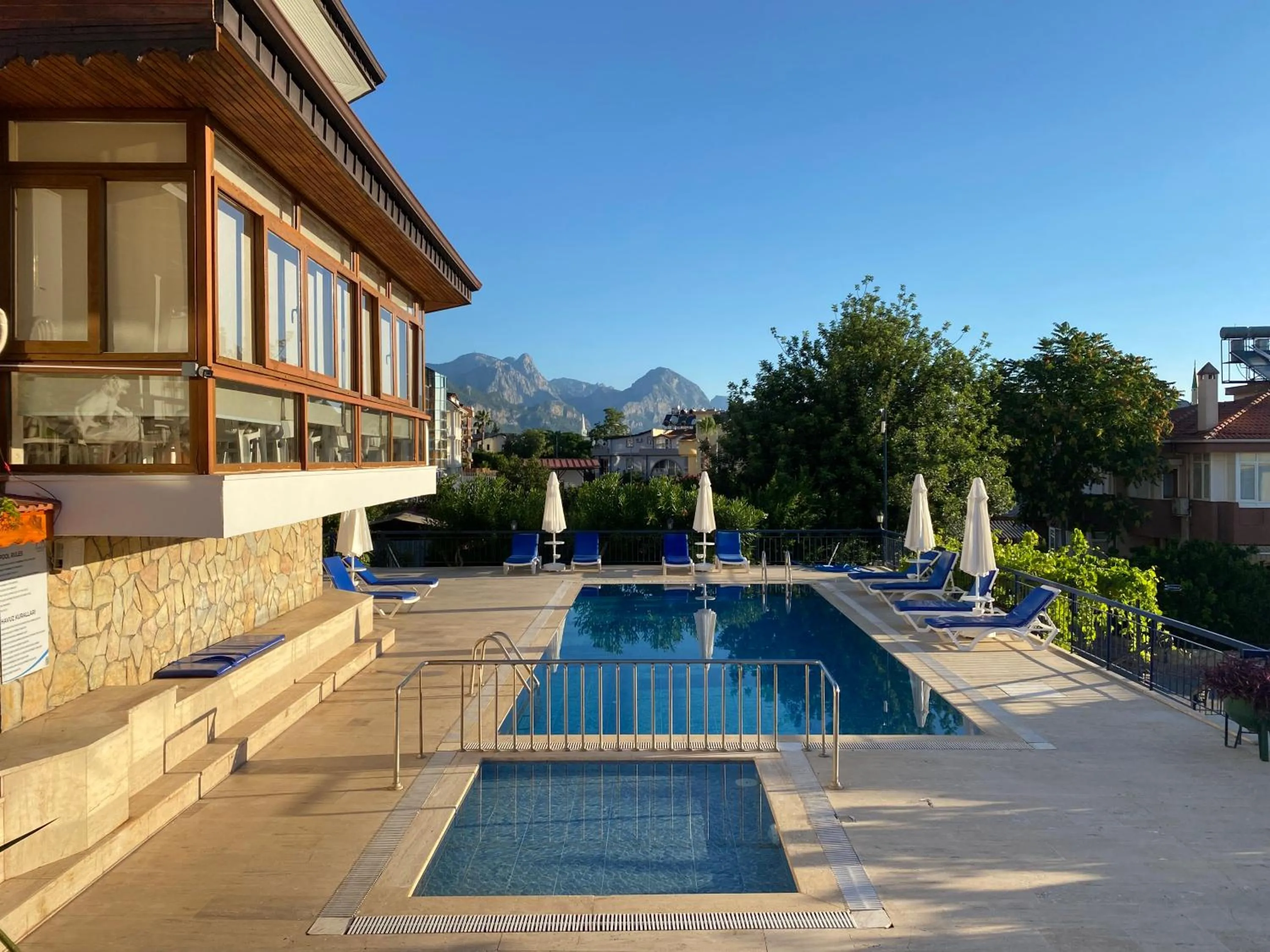 Swimming pool in NATURELLA APART HOTEL